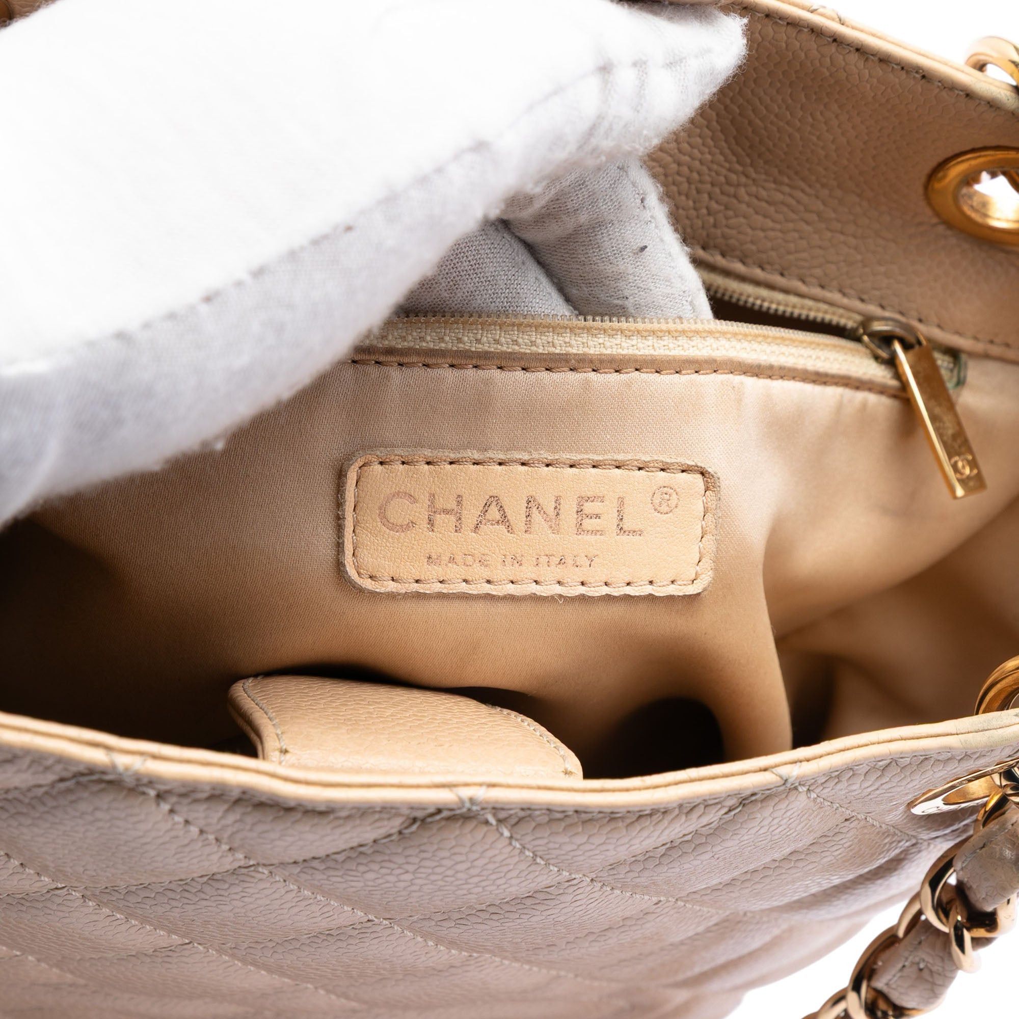 Chanel Caviar Petite Shopping Tote Size ONE SIZE - 5 Thumbnail
