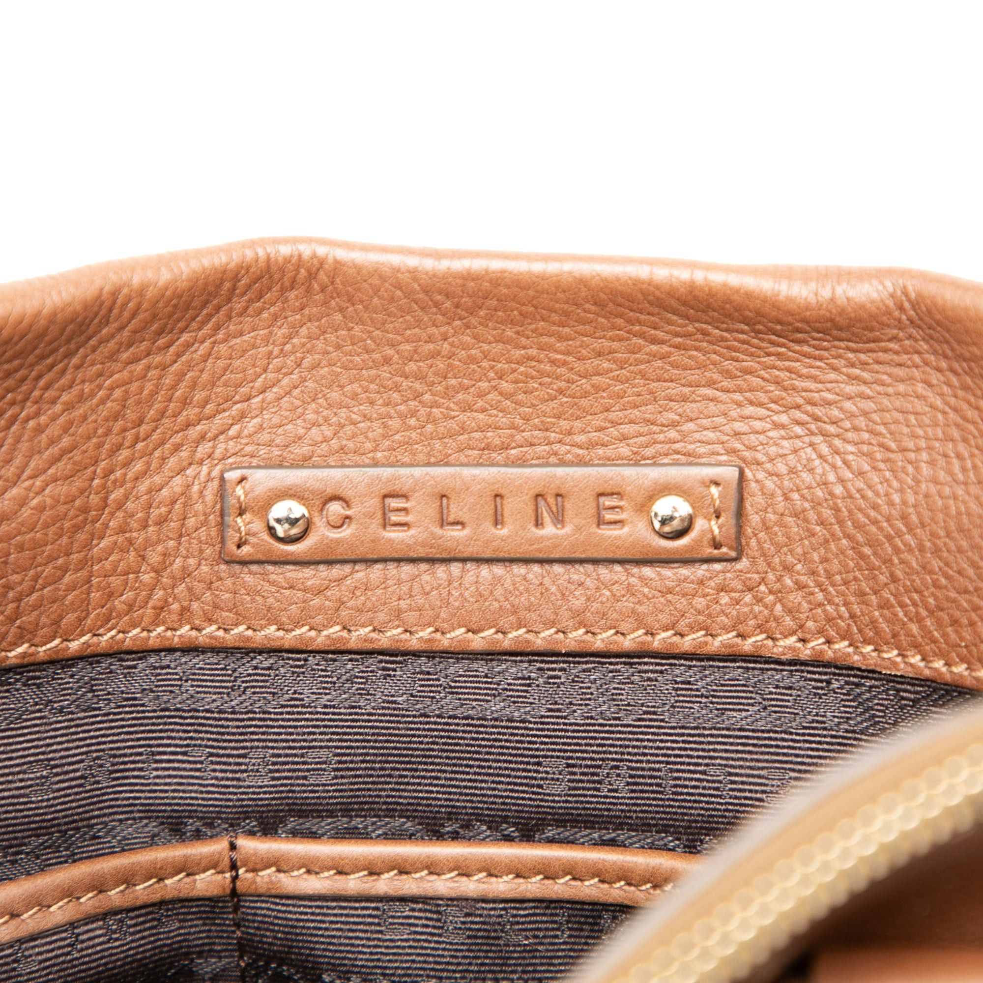 Celine Leather Handbag Size ONE SIZE - 5 Thumbnail