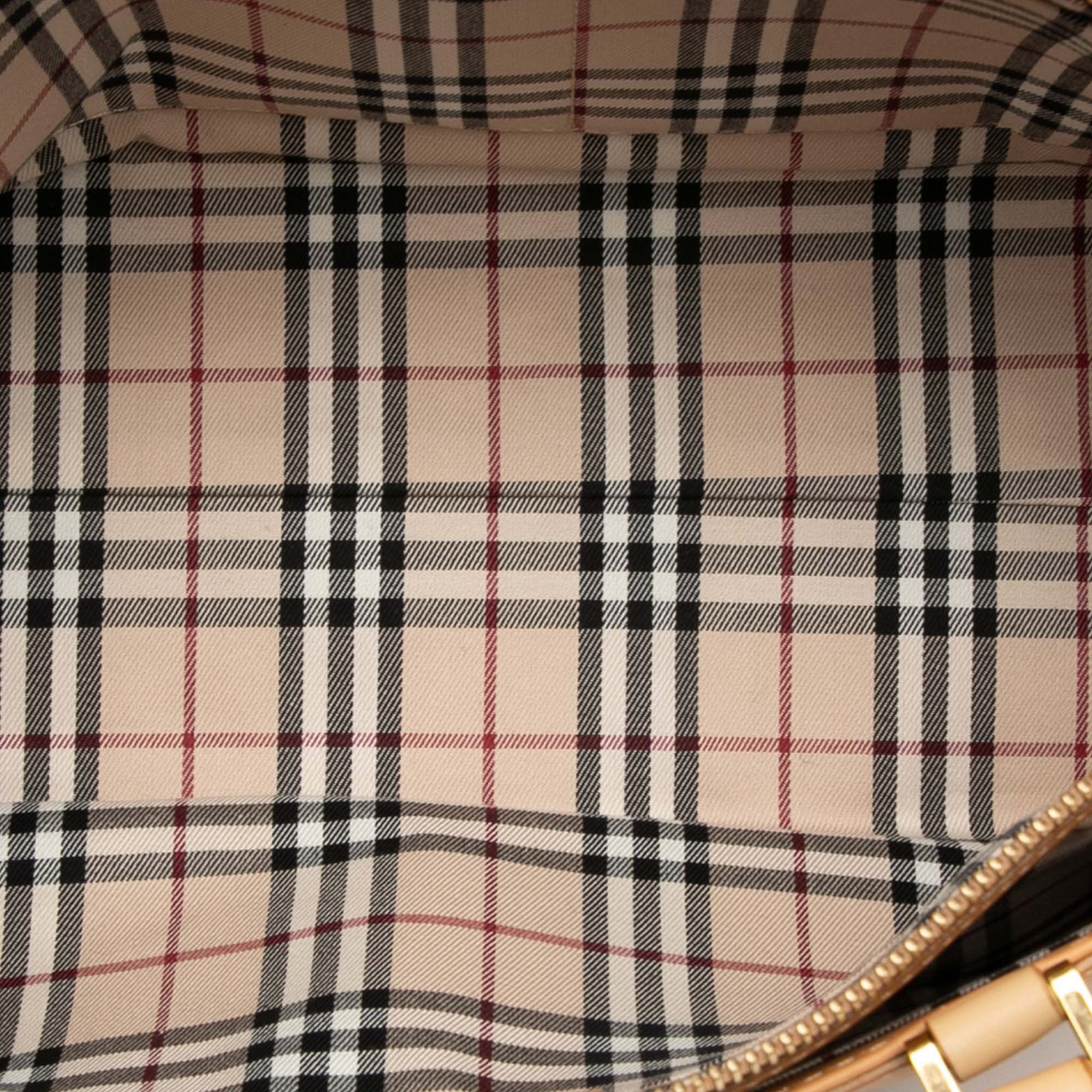 Burberry Leather Tote Size ONE SIZE - 4 Thumbnail