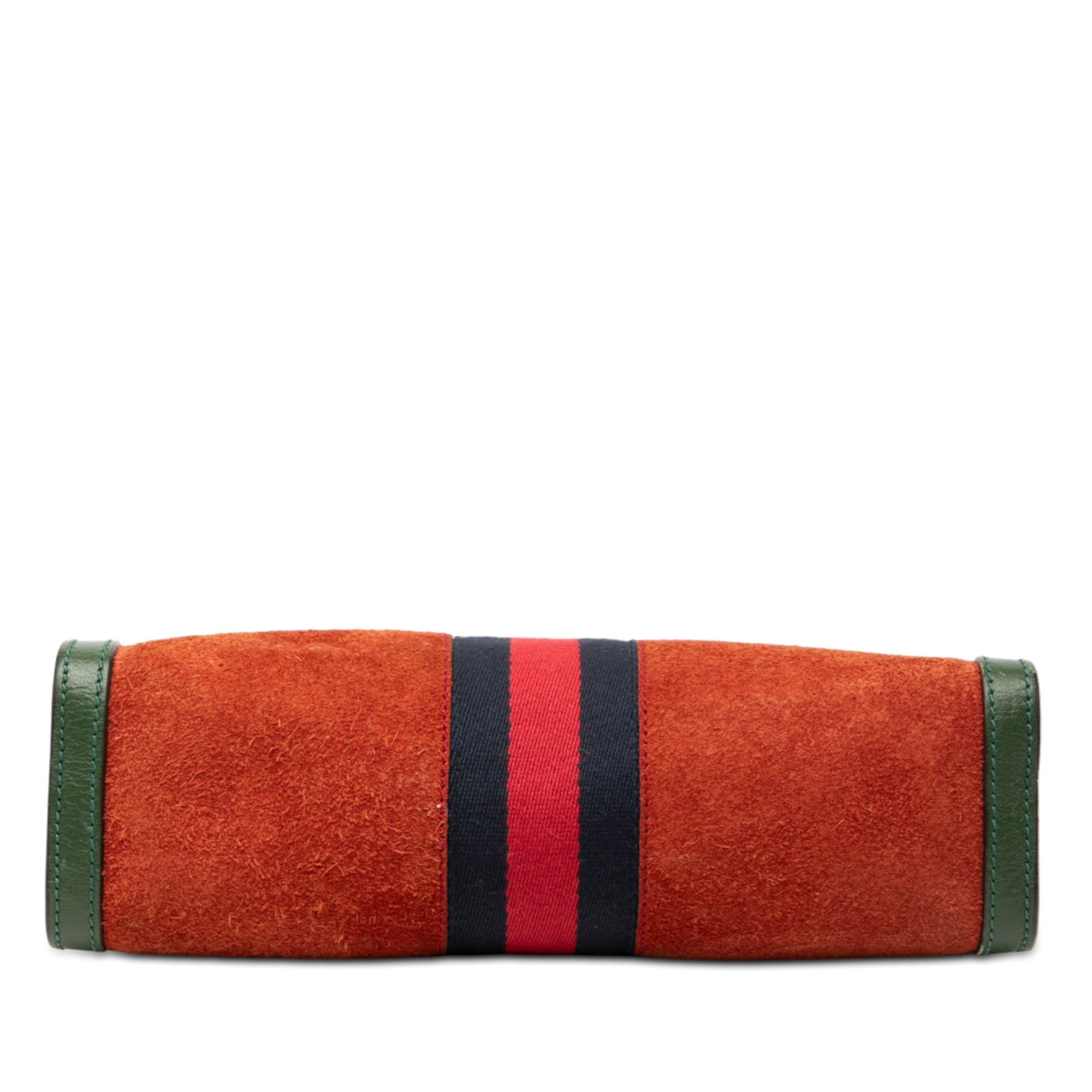 Gucci Small Suede Ophidia Chain Crossbody Size ONE SIZE - 3 Thumbnail
