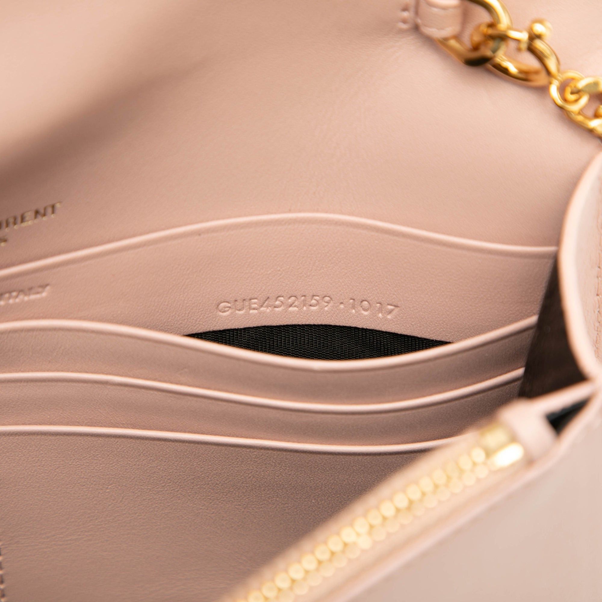Saint Laurent Paris Smooth Calfskin Monogram Kate Tassel Wallet on Chain Size ONE SIZE - 6 Thumbnail