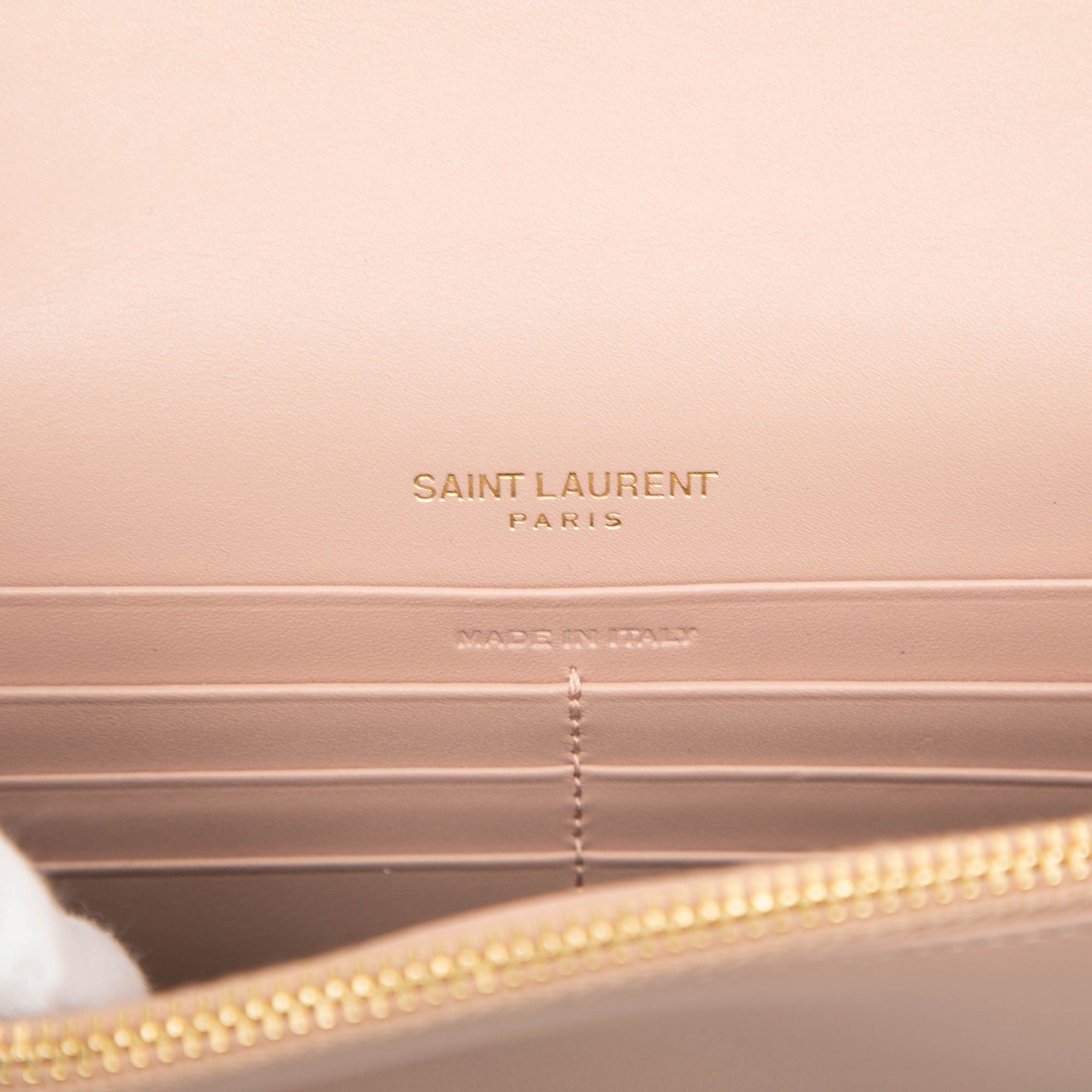 Saint Laurent Paris Smooth Calfskin Monogram Kate Tassel Wallet on Chain Size ONE SIZE - 5 Thumbnail