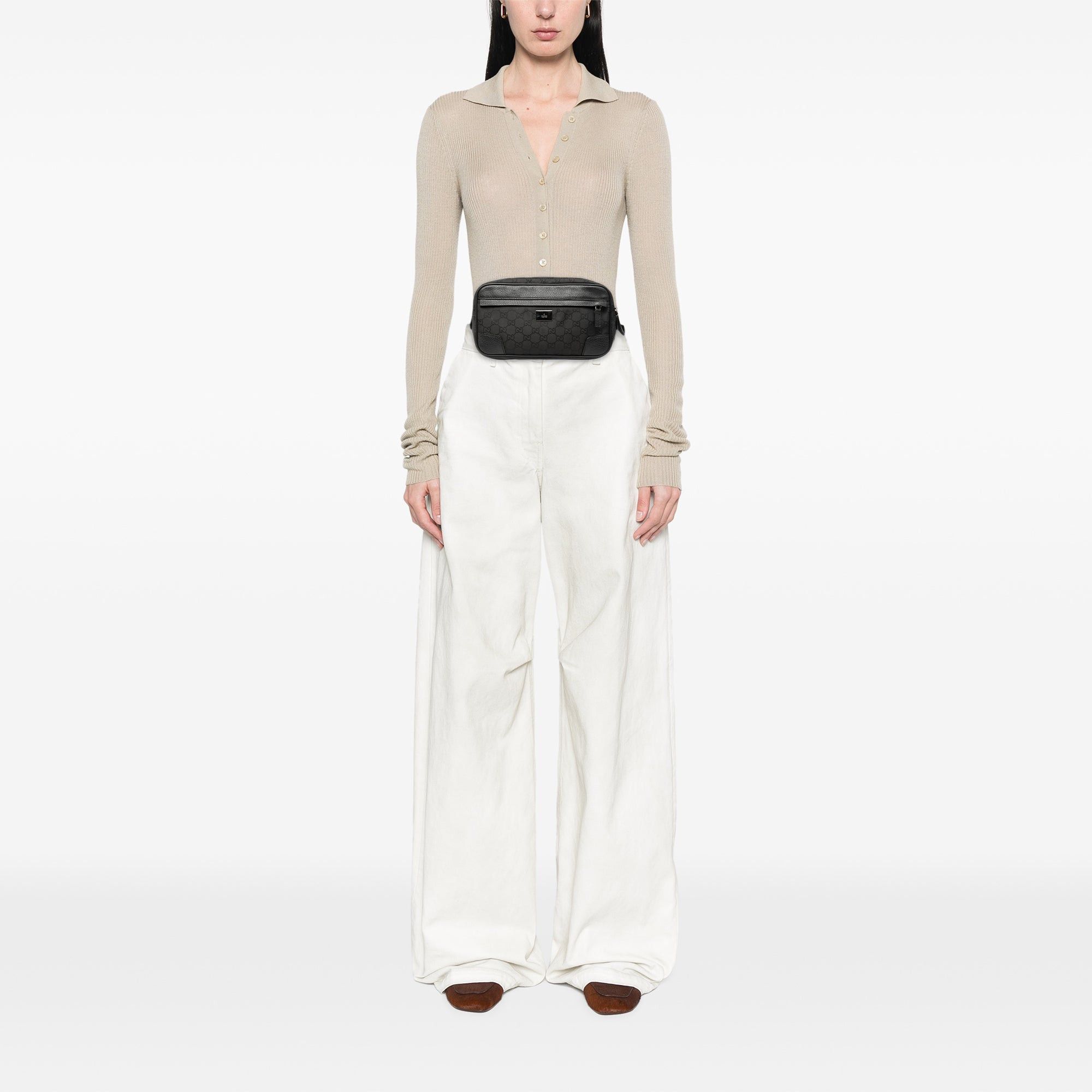 Gucci GG Nylon Waist Sling Bag Size ONE SIZE - 7 Thumbnail