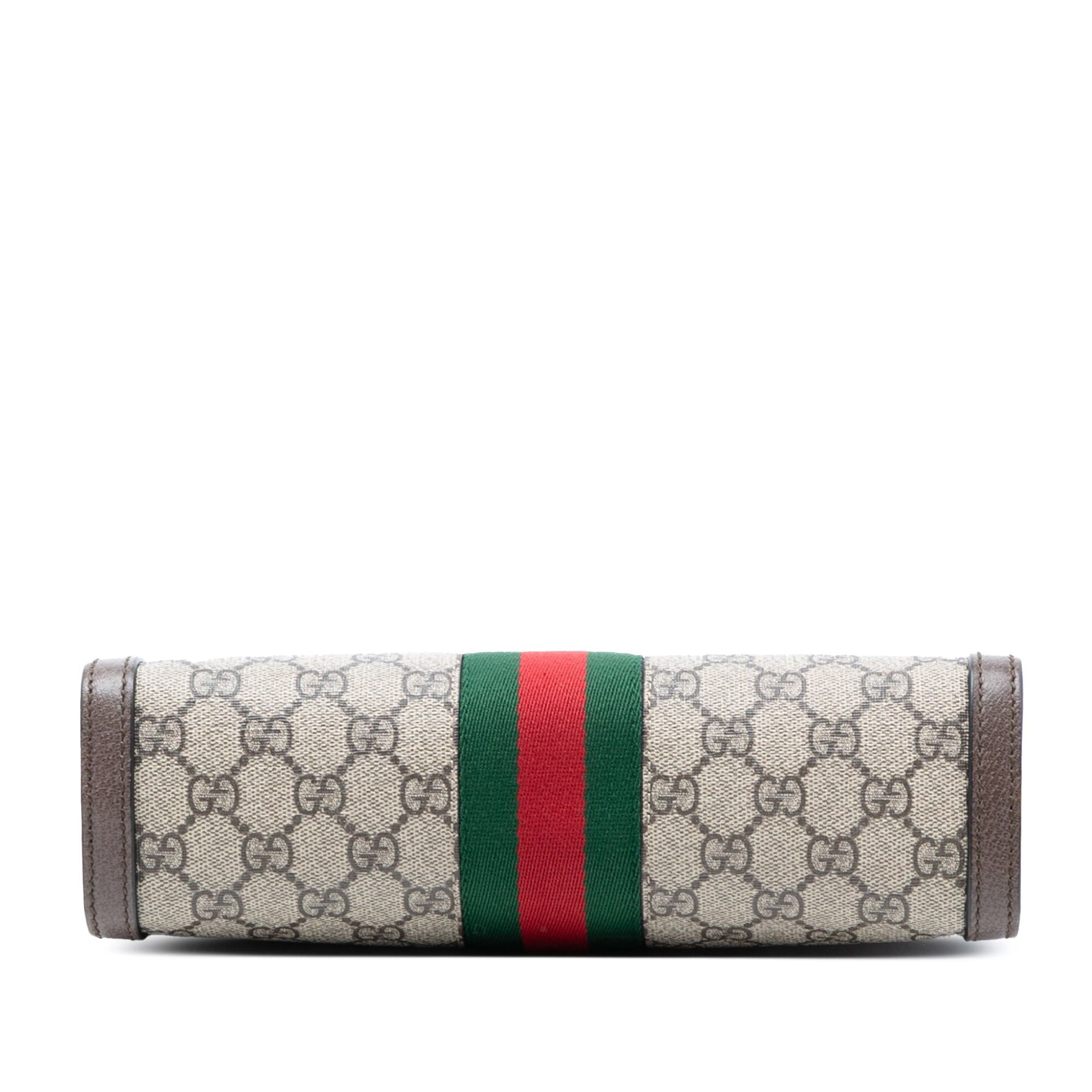 Gucci Small GG Supreme Web Ophidia Chain Crossbody Size ONE SIZE - 3 Thumbnail