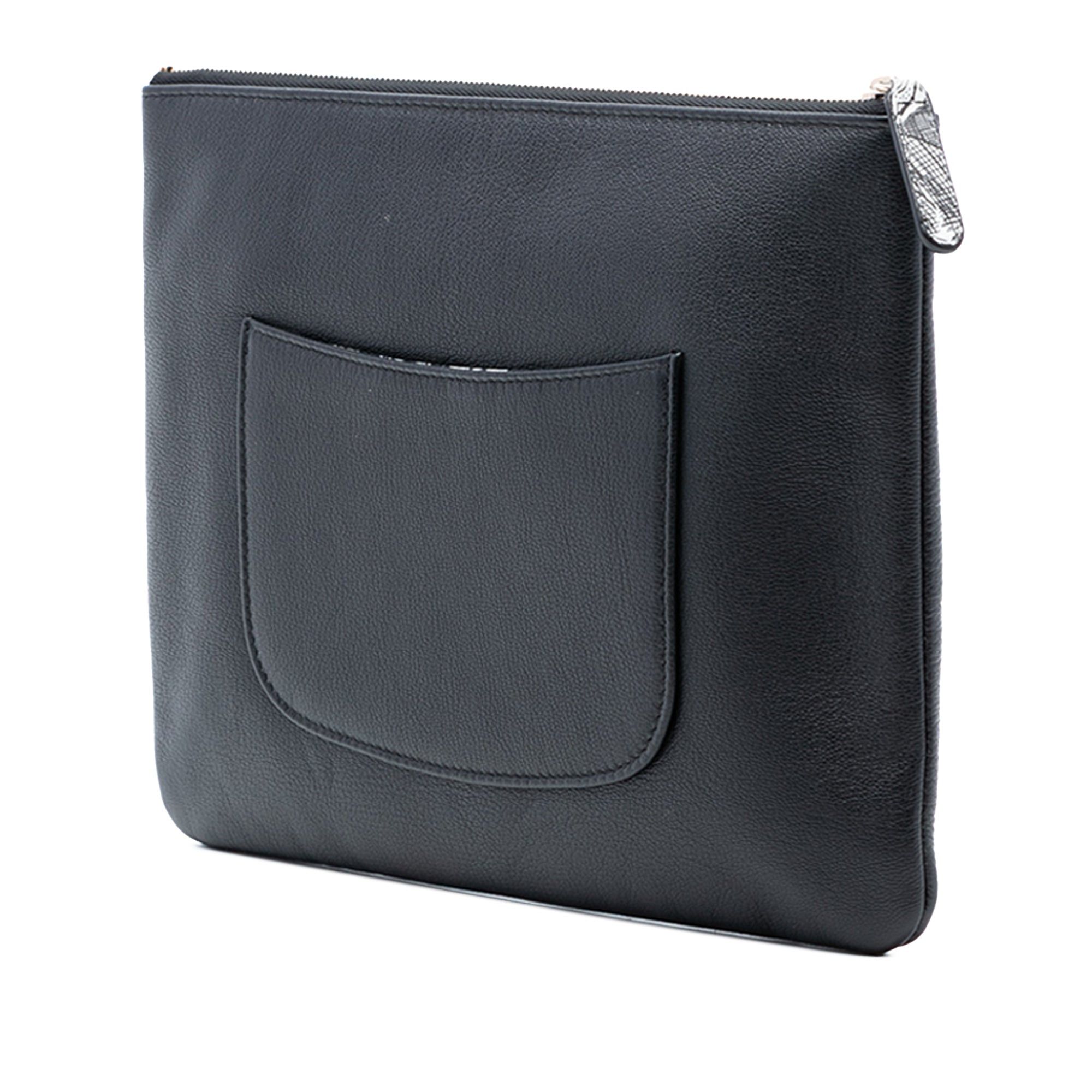 Chanel Medium Goatskin Lucky Clover O Case Clutch Size ONE SIZE - 2 Thumbnail