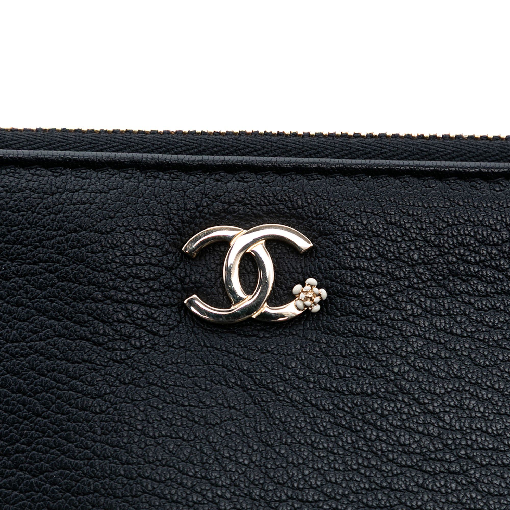 Chanel Medium Goatskin Lucky Clover O Case Clutch Size ONE SIZE - 5 Thumbnail