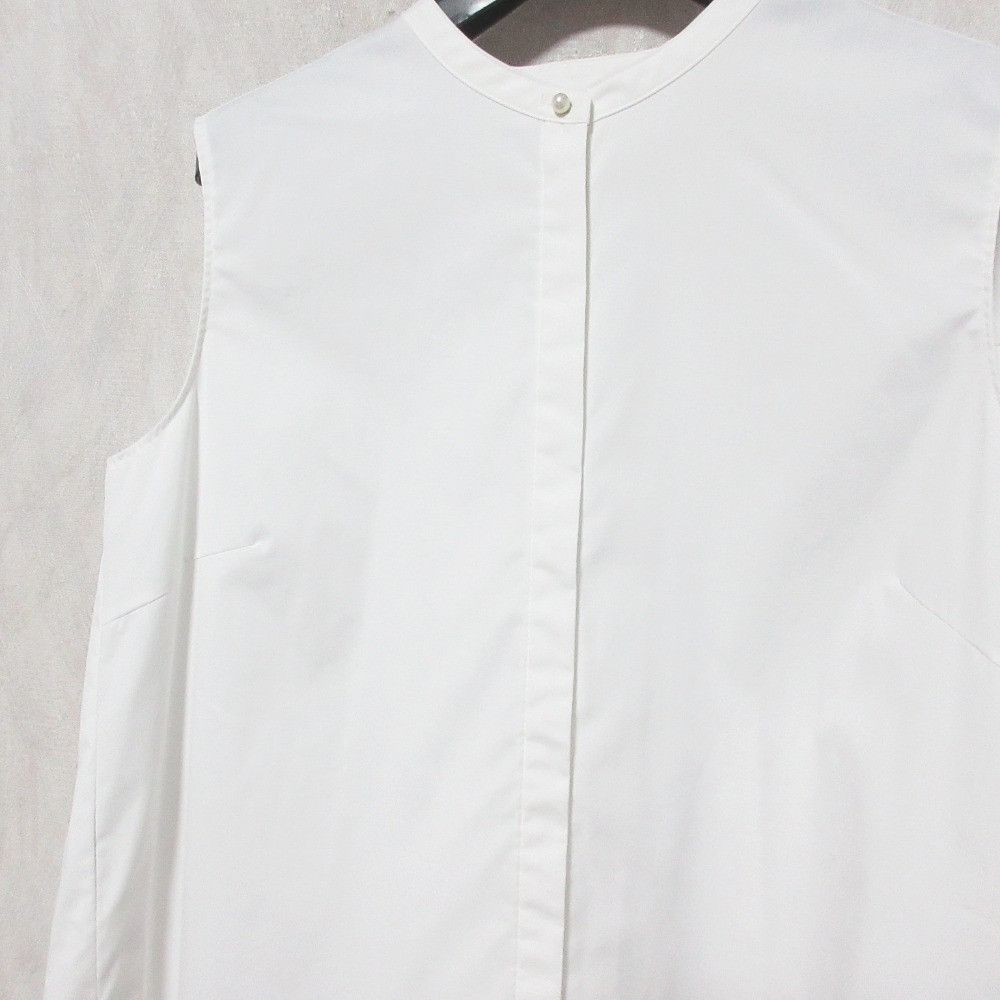 Other Other ANAYI Pearl Button Back Pleats Sleeveless Shirt Textile Tops DUTY FREE for USA Size ONE SIZE - 3 Thumbnail