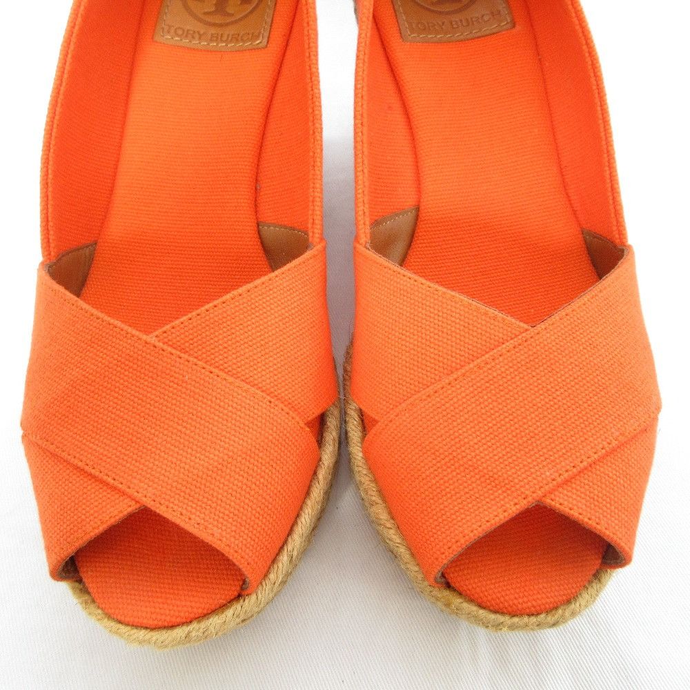 Tory Burch Tory Burch Tory Burch FILIPA Espadrille Wedge Pumps Textile Shoes 51118419 DUTY FREE for USA Size ONE SIZE - 4 Thumbnail