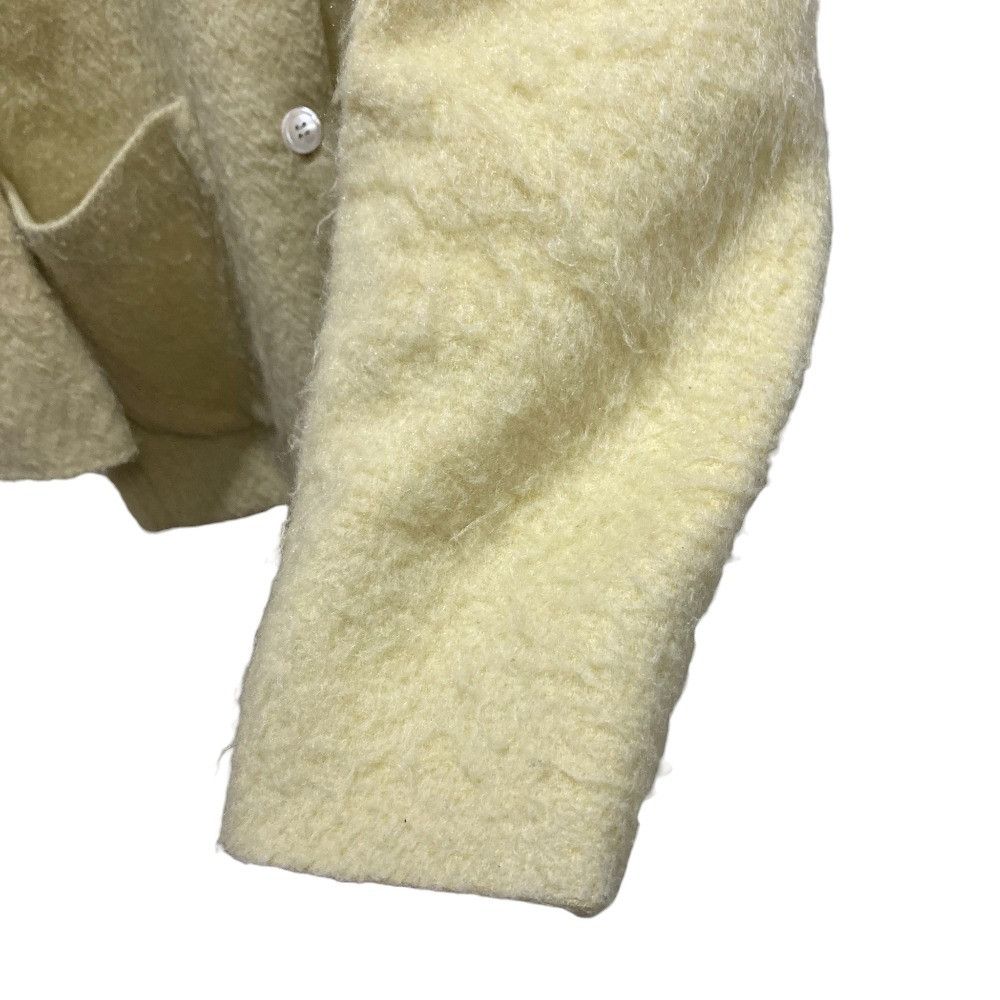 Other Other yori Wool Mohair Shaggy Jacket Textile Outerwear YR25-23156AW-4 DUTY FREE for USA Size ONE SIZE - 11 Thumbnail