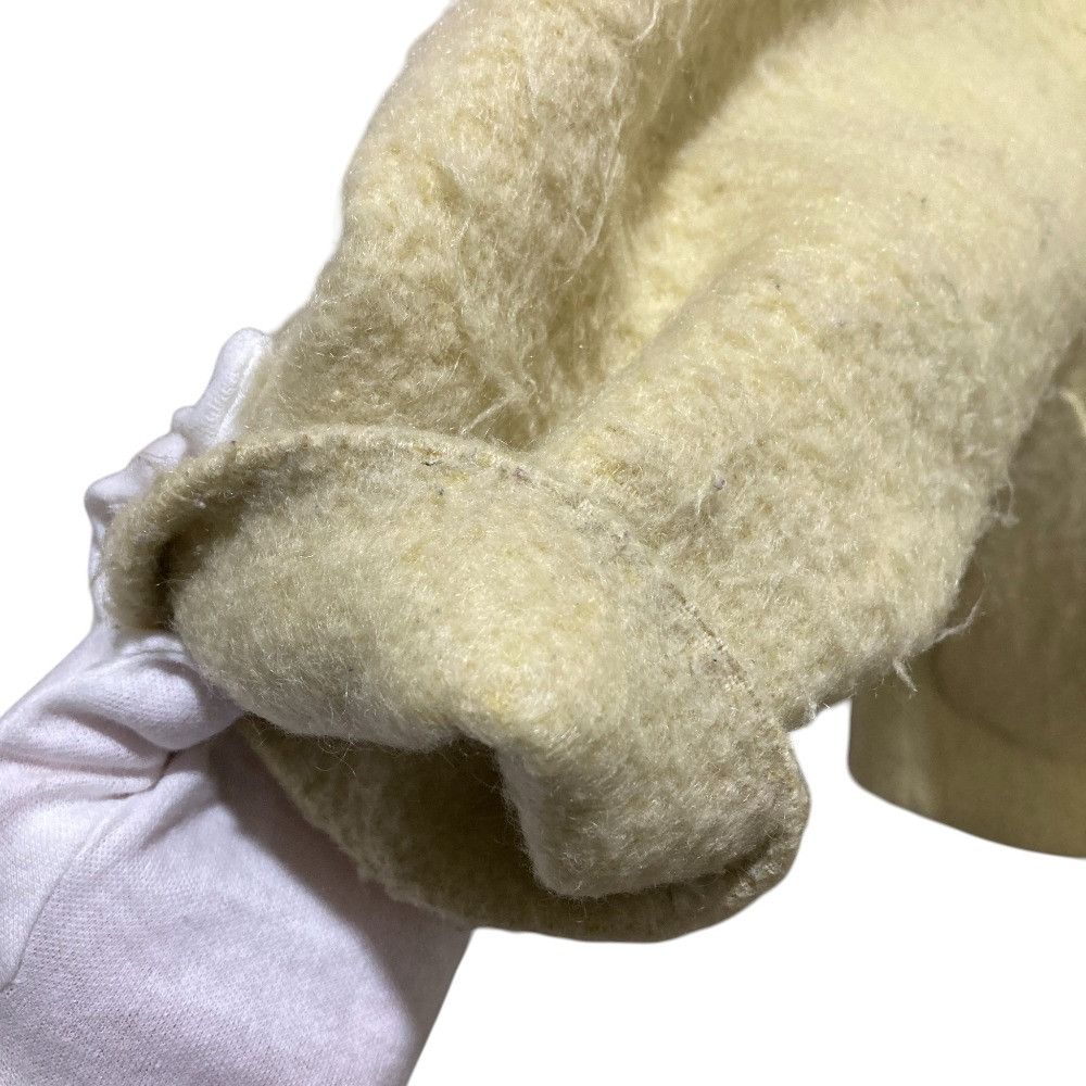 Other Other yori Wool Mohair Shaggy Jacket Textile Outerwear YR25-23156AW-4 DUTY FREE for USA Size ONE SIZE - 5 Thumbnail