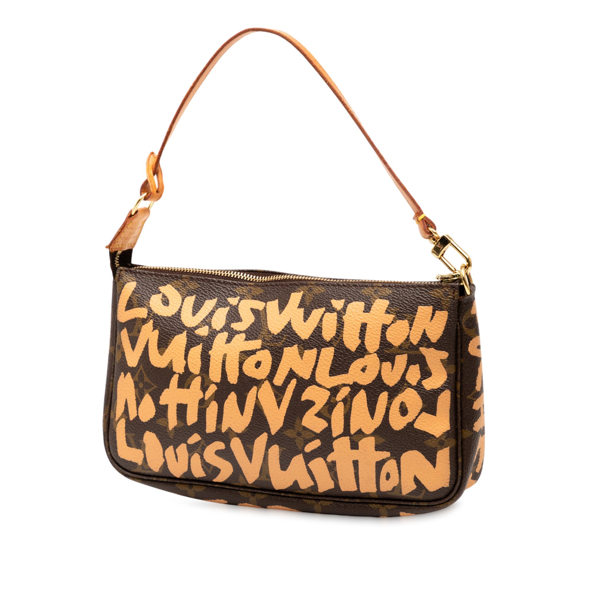 Louis Vuitton Louis Vuitton Stephen Sprouse Monogram Graffiti Pochette Accessoires Size ONE SIZE - 2 Thumbnail