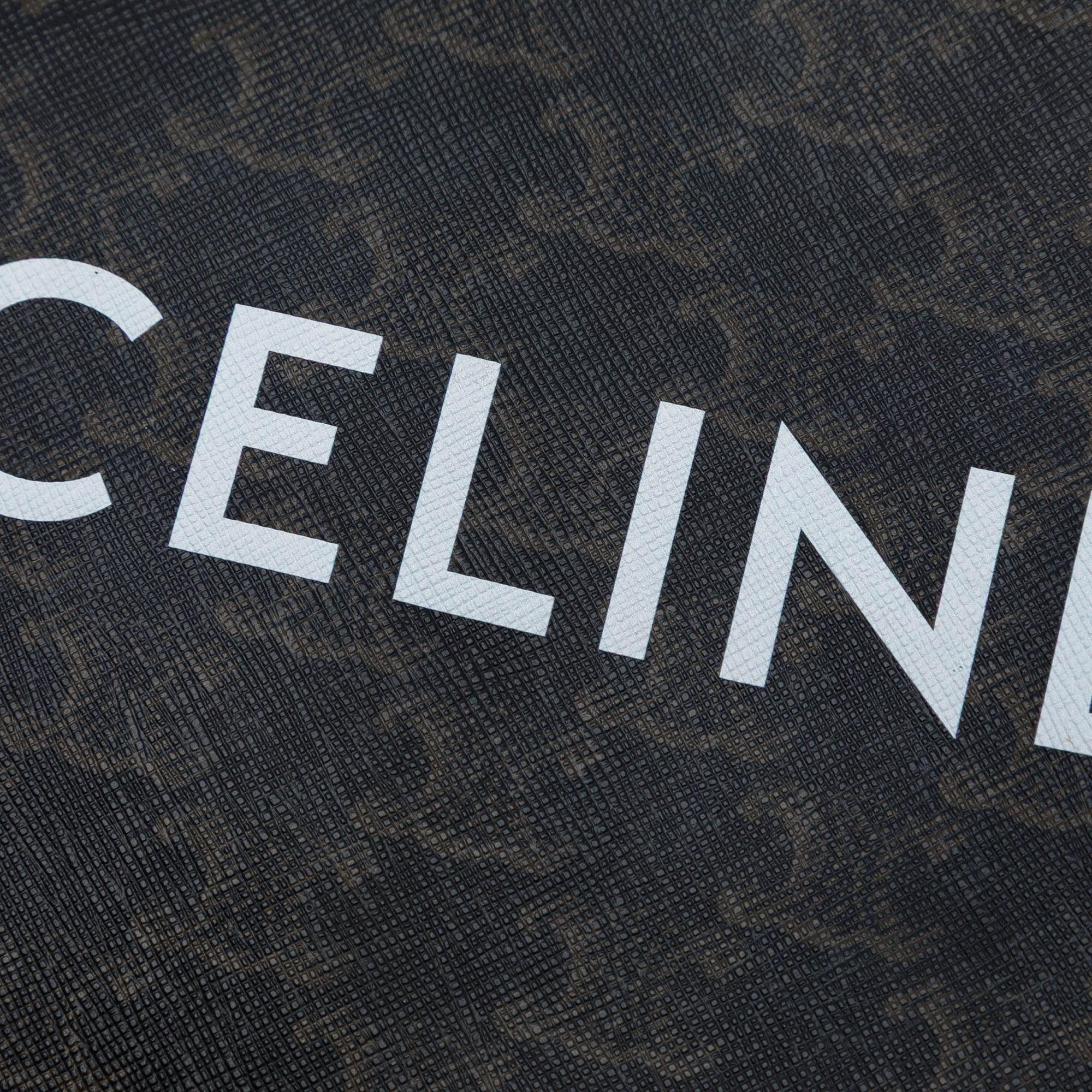 Celine Small Triomphe Coated Canvas Clutch Size ONE SIZE - 6 Thumbnail