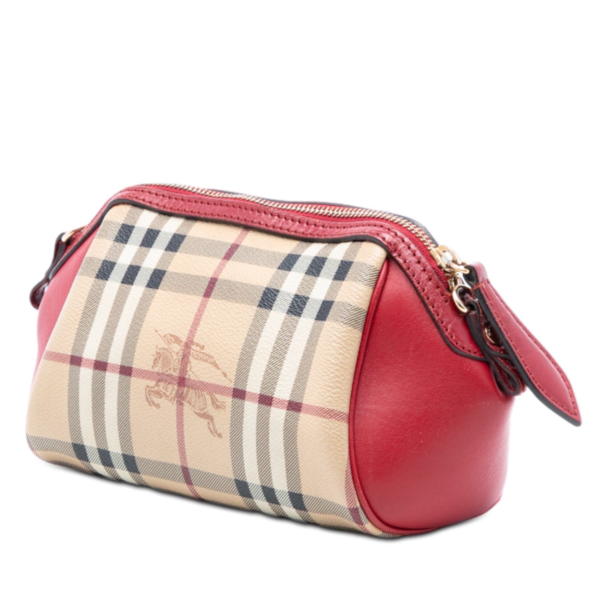 Burberry Mini Haymarket Check Coated Canvas Blaze Crossbody Size ONE SIZE - 2 Thumbnail