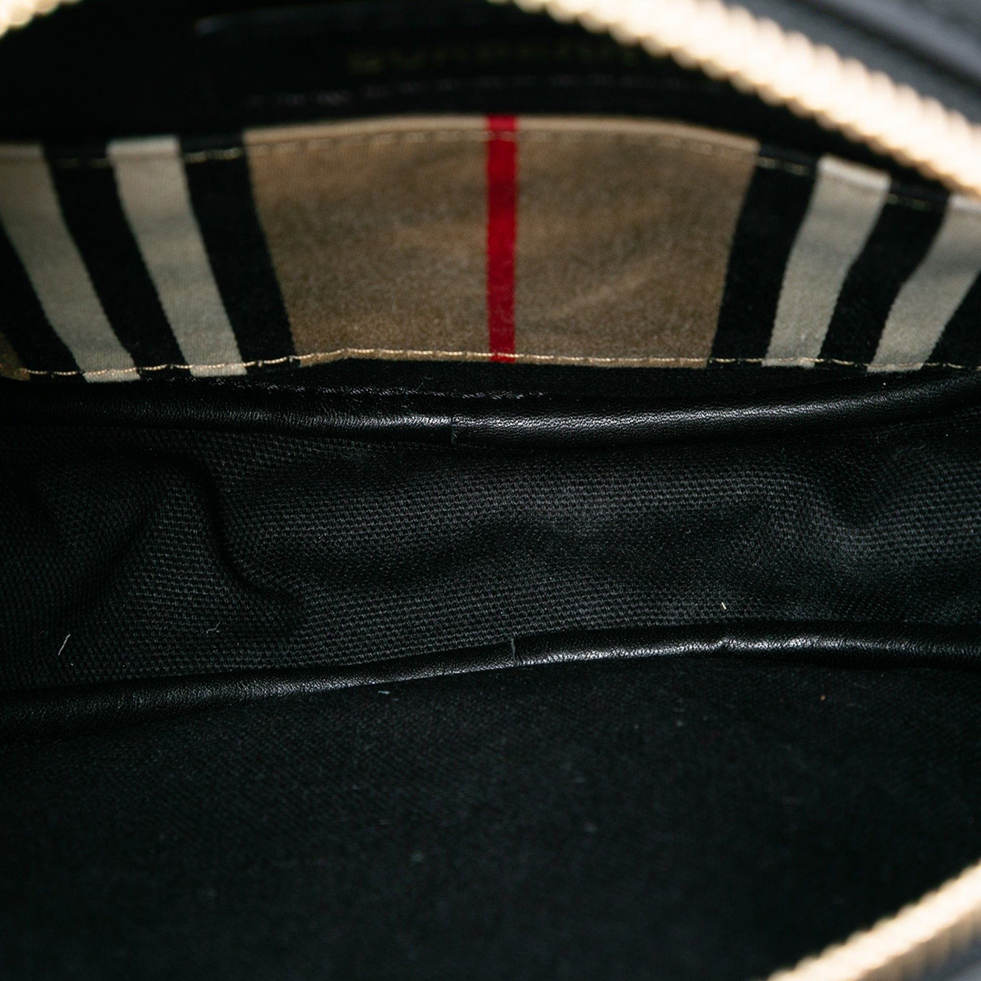 Burberry Icon Stripe Canvas Louise Crossbody Size ONE SIZE - 4 Thumbnail