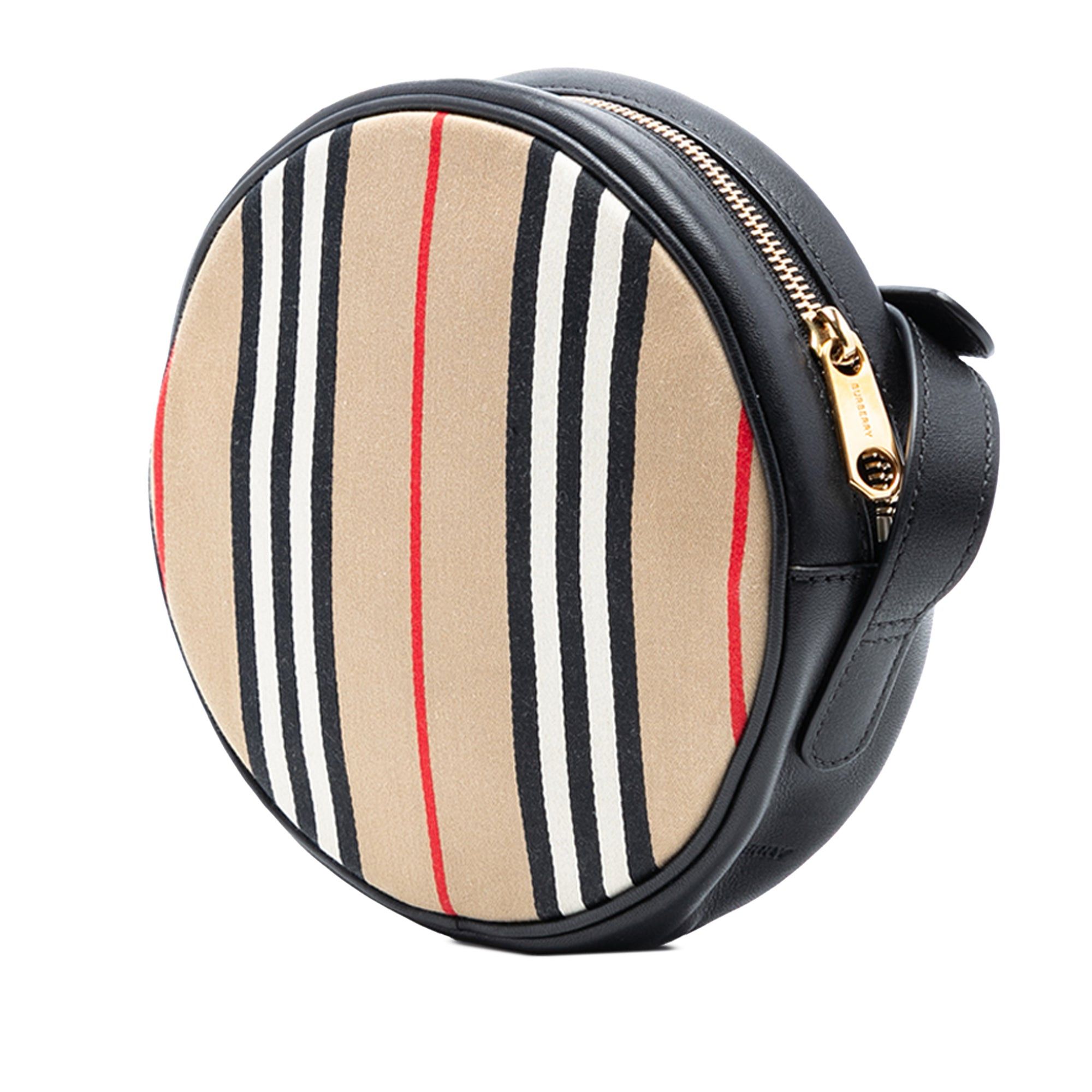 Burberry Icon Stripe Canvas Louise Crossbody Size ONE SIZE - 2 Thumbnail