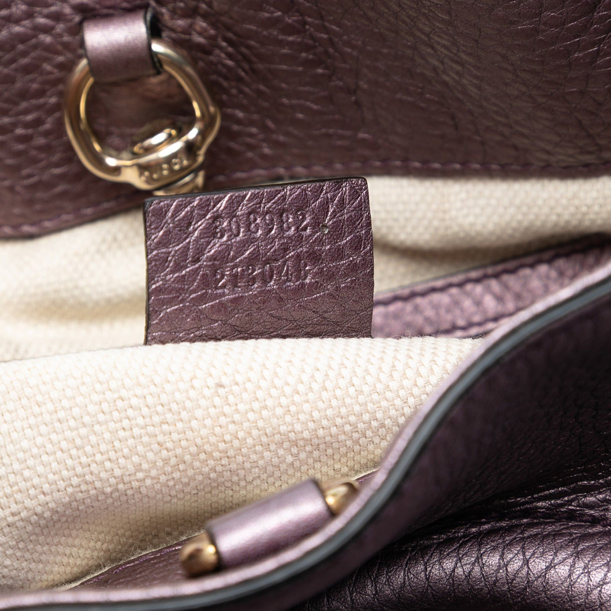 Gucci Medium Metallic Leather Soho Chain Tote Size ONE SIZE - 6 Thumbnail
