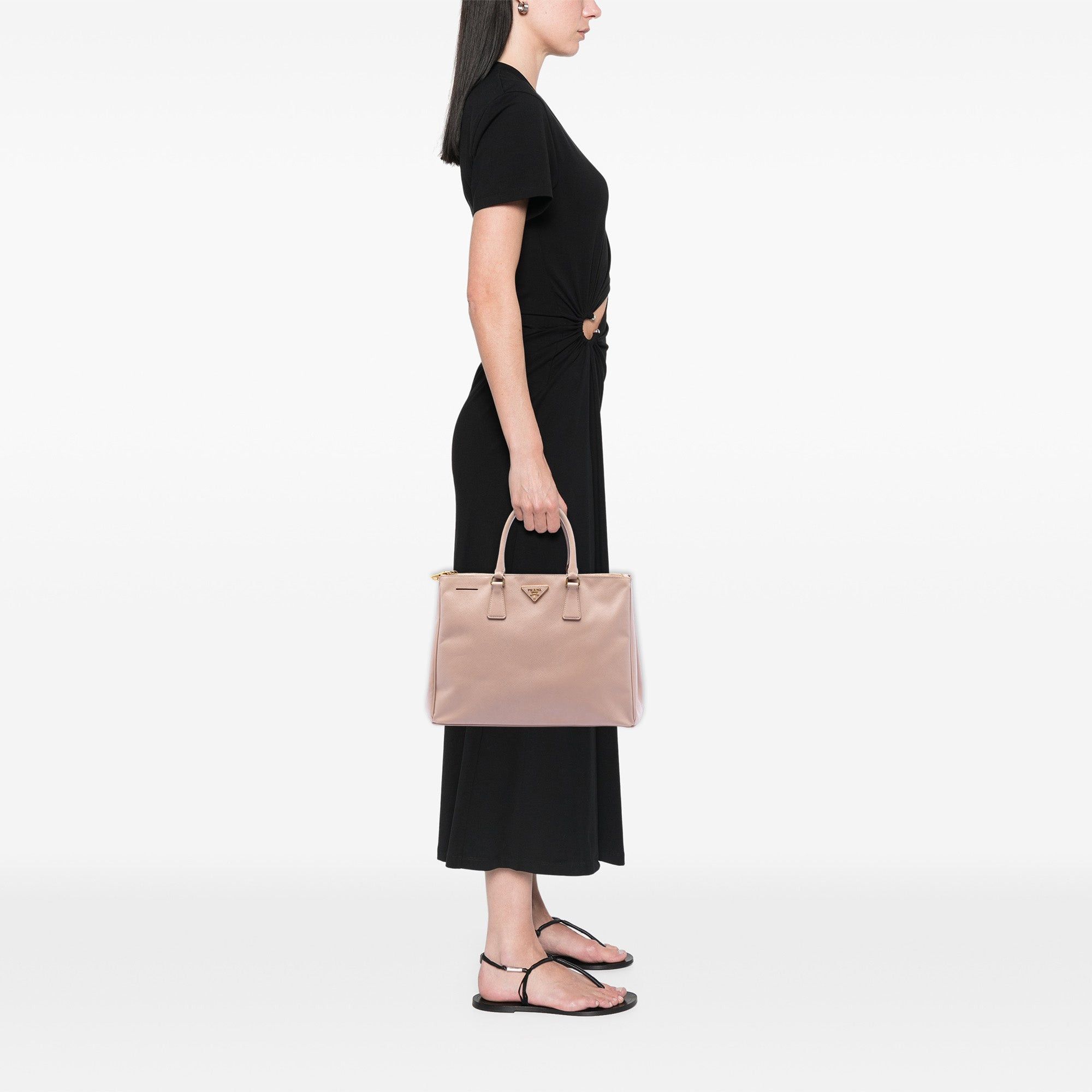 Prada Large Saffiano Lux Galleria Double Zip Satchel Size ONE SIZE - 6 Thumbnail