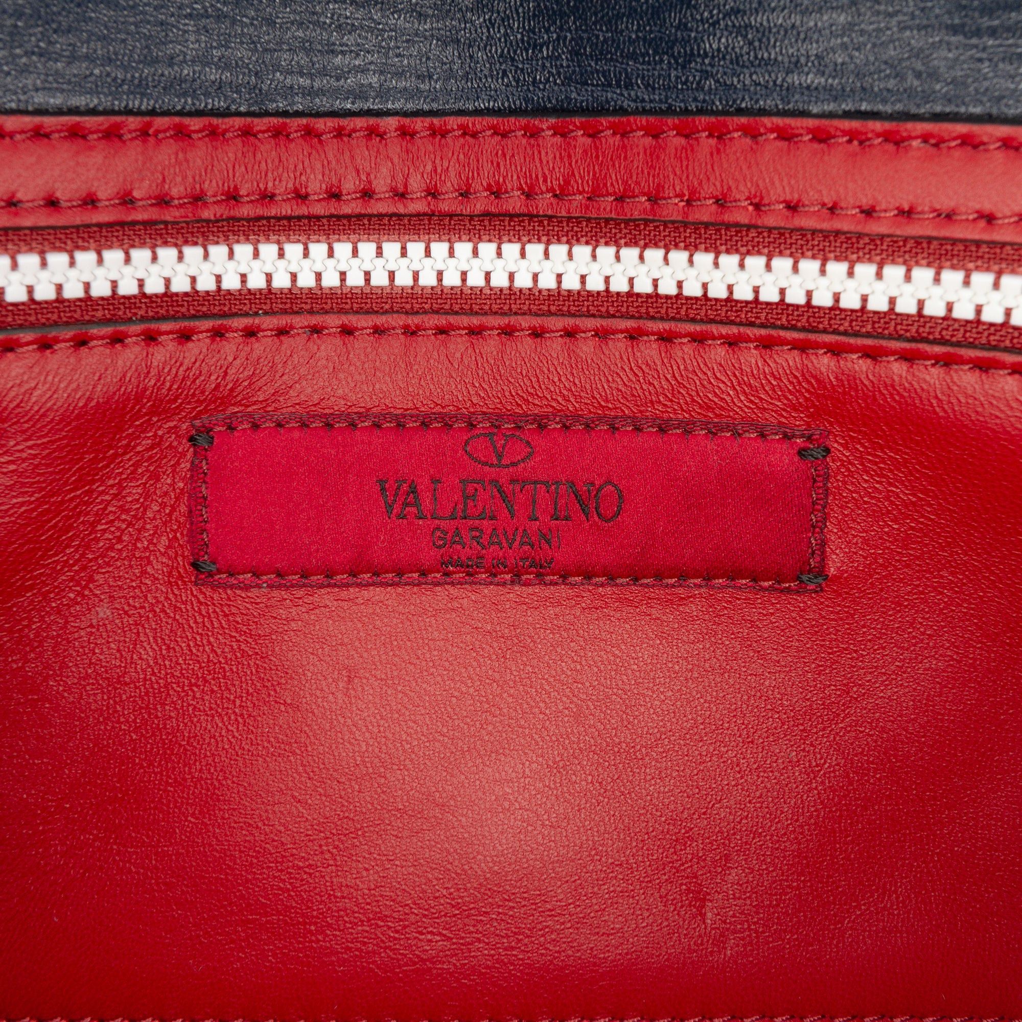 Valentino Quilted Lambskin Free Rockstud Spike Wallet On Chain Size ONE SIZE - 5 Thumbnail