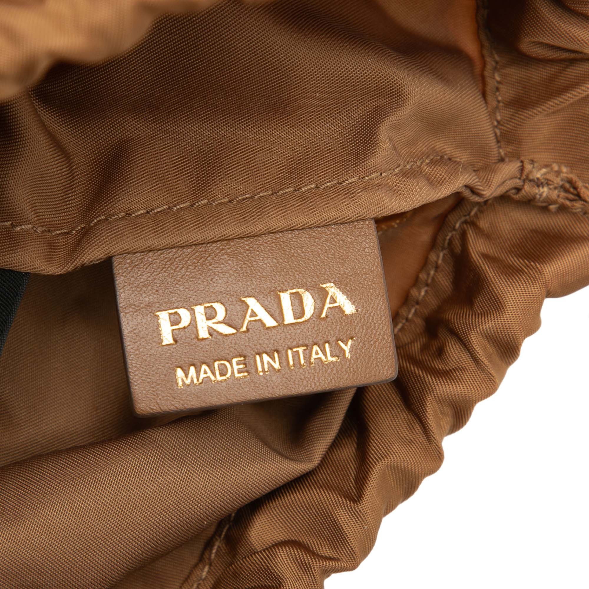 Prada Small Suede Macrame Noue Shoulder Bag Size ONE SIZE - 6 Thumbnail