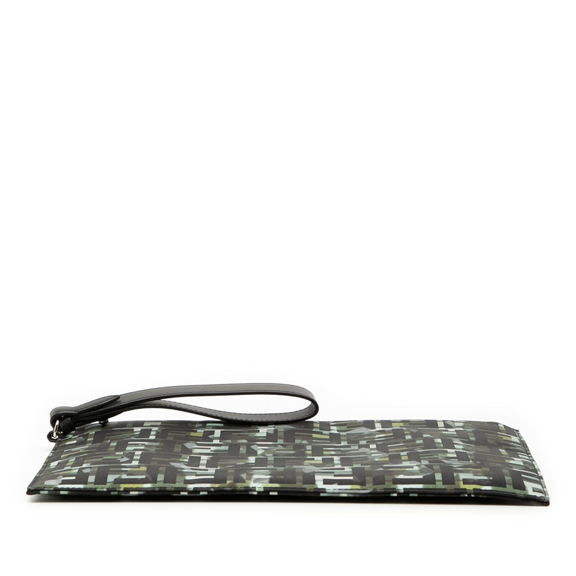 Fendi FF 1974 Nylon Camouflage Wristlet Pouch Size ONE SIZE - 3 Thumbnail