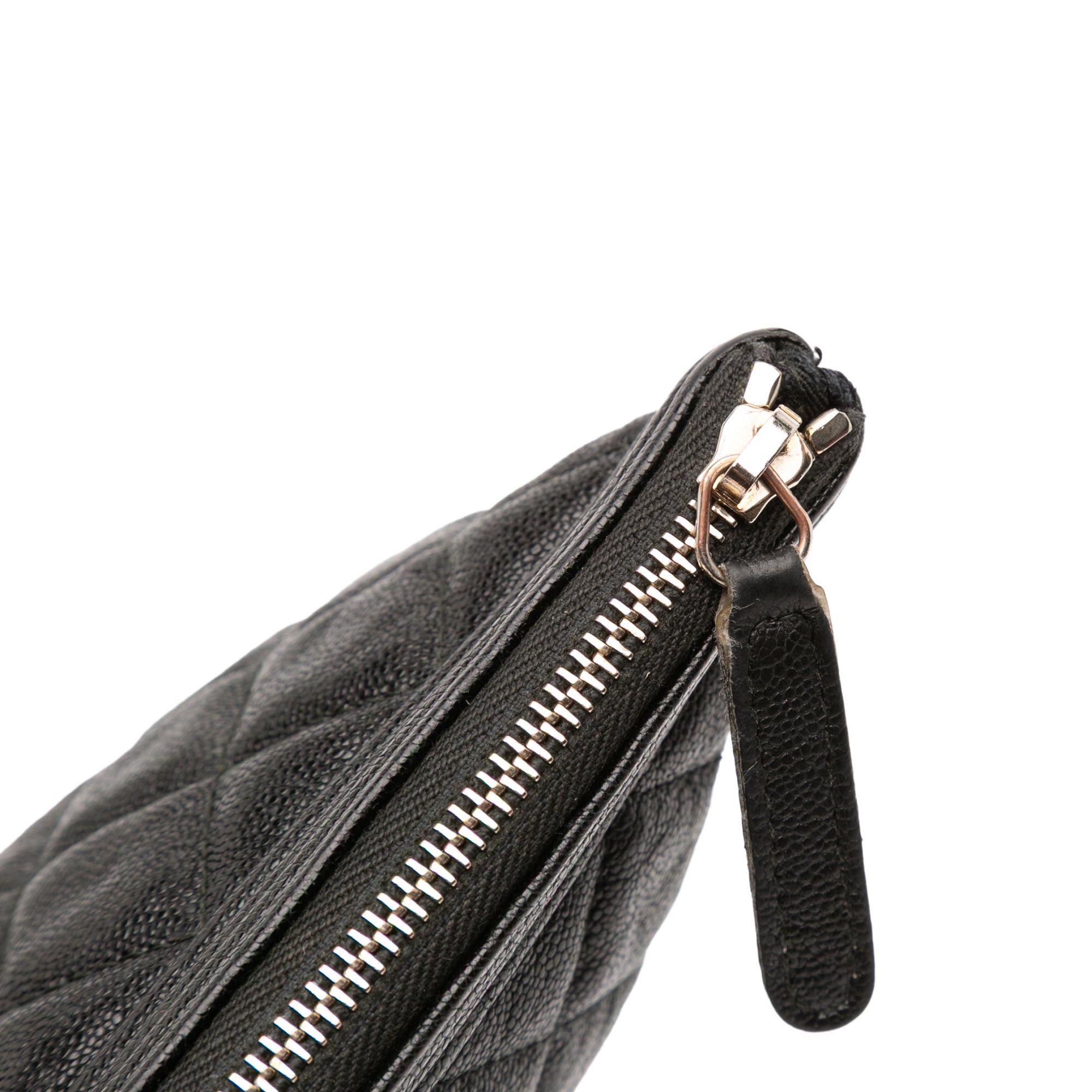 Chanel Medium Quilted Caviar Boy O Case Clutch Size ONE SIZE - 7 Thumbnail