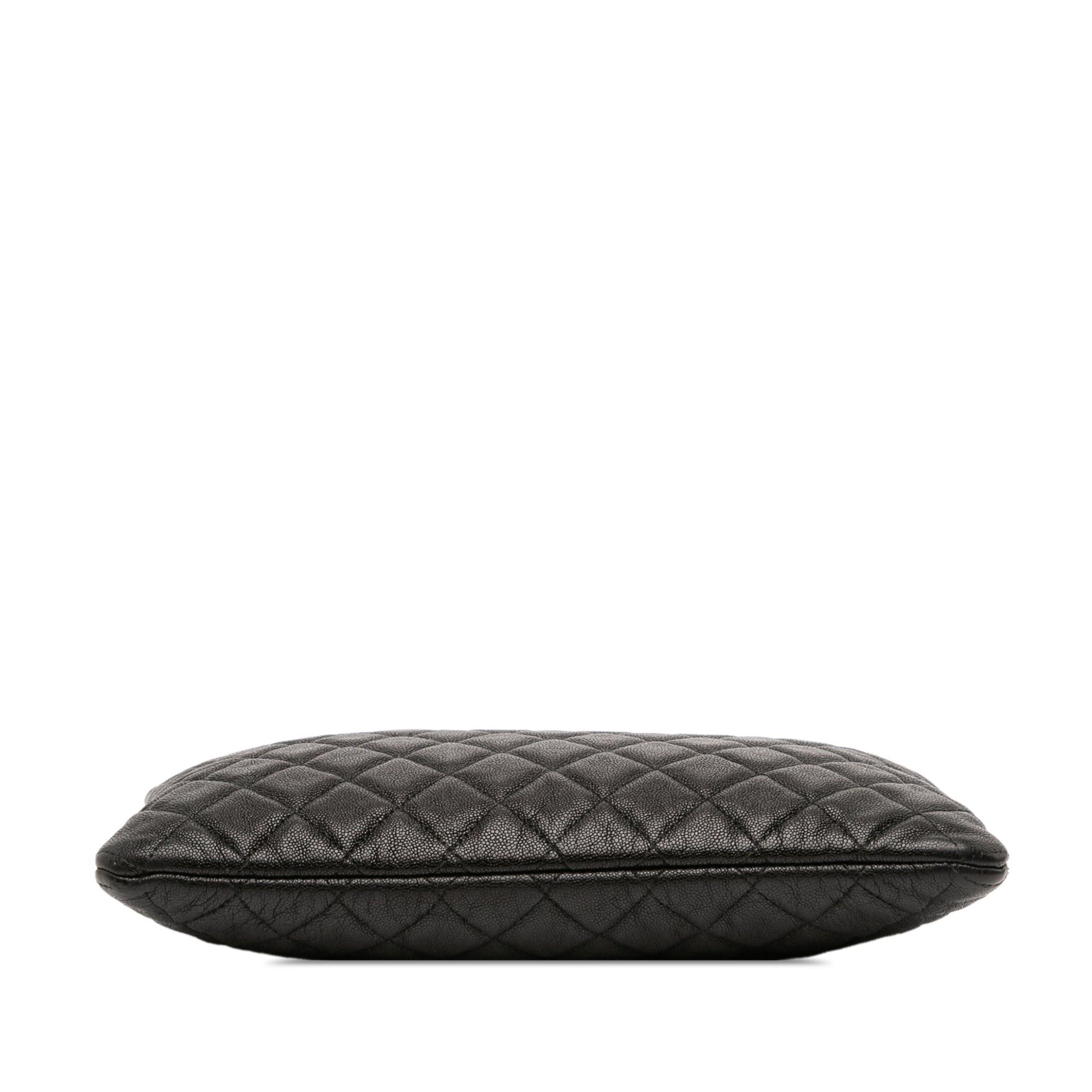 Chanel Medium Quilted Caviar Boy O Case Clutch Size ONE SIZE - 3 Thumbnail