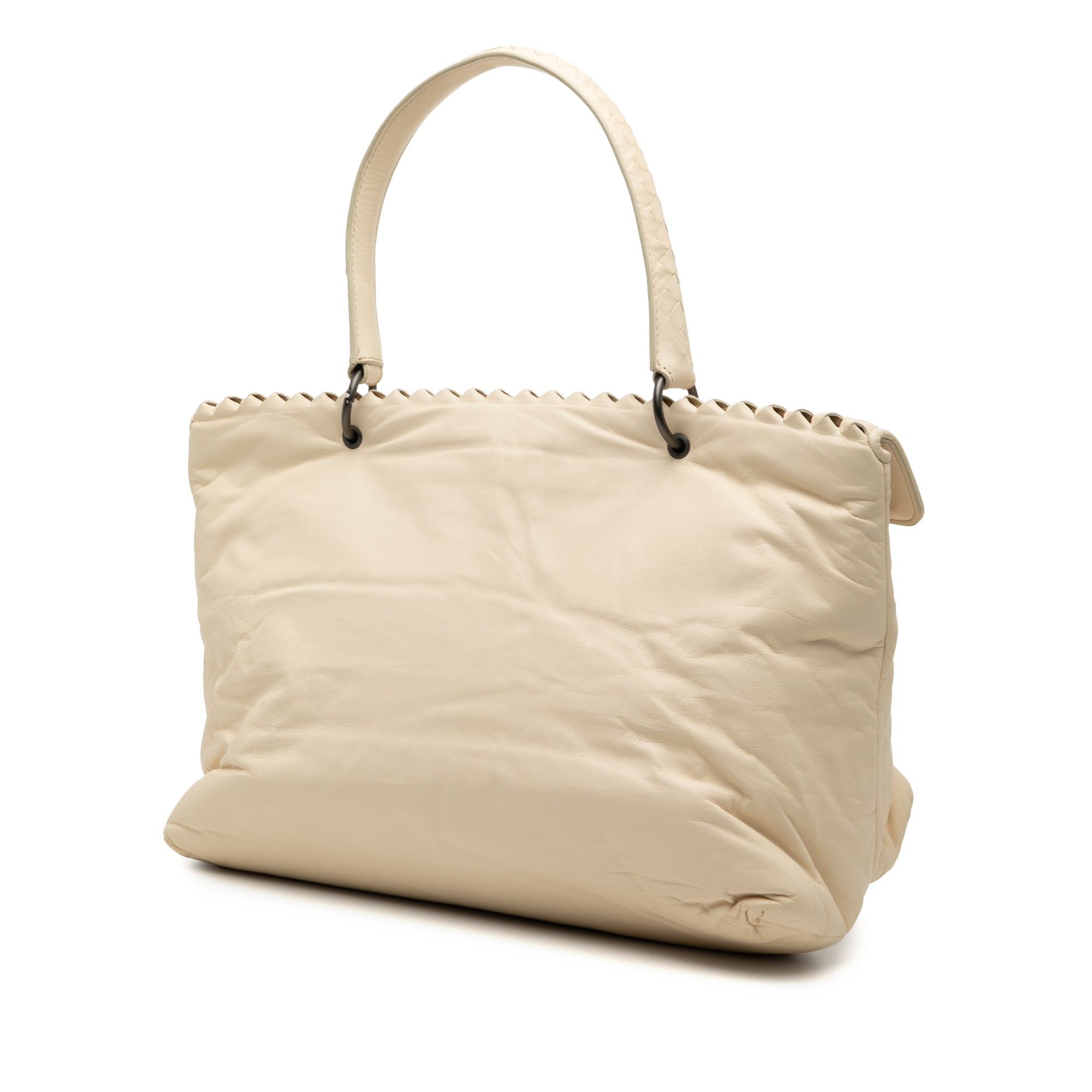Bottega Veneta Intrecciato Trimmed Nappa Tina Handbag Size ONE SIZE - 2 Thumbnail