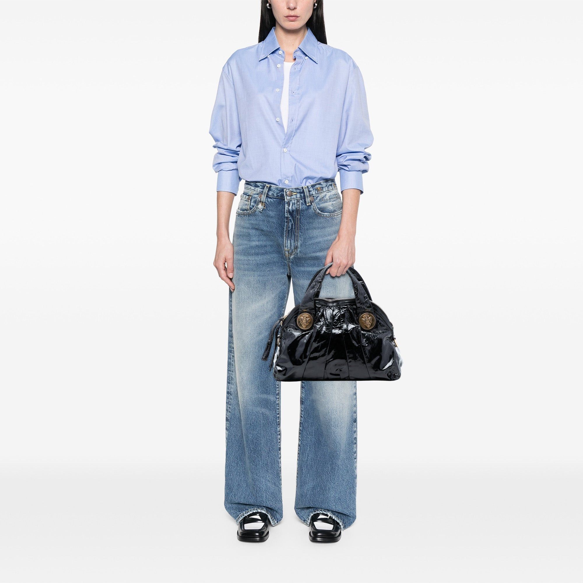 Gucci Large Patent Hysteria Satchel Size ONE SIZE - 7 Thumbnail