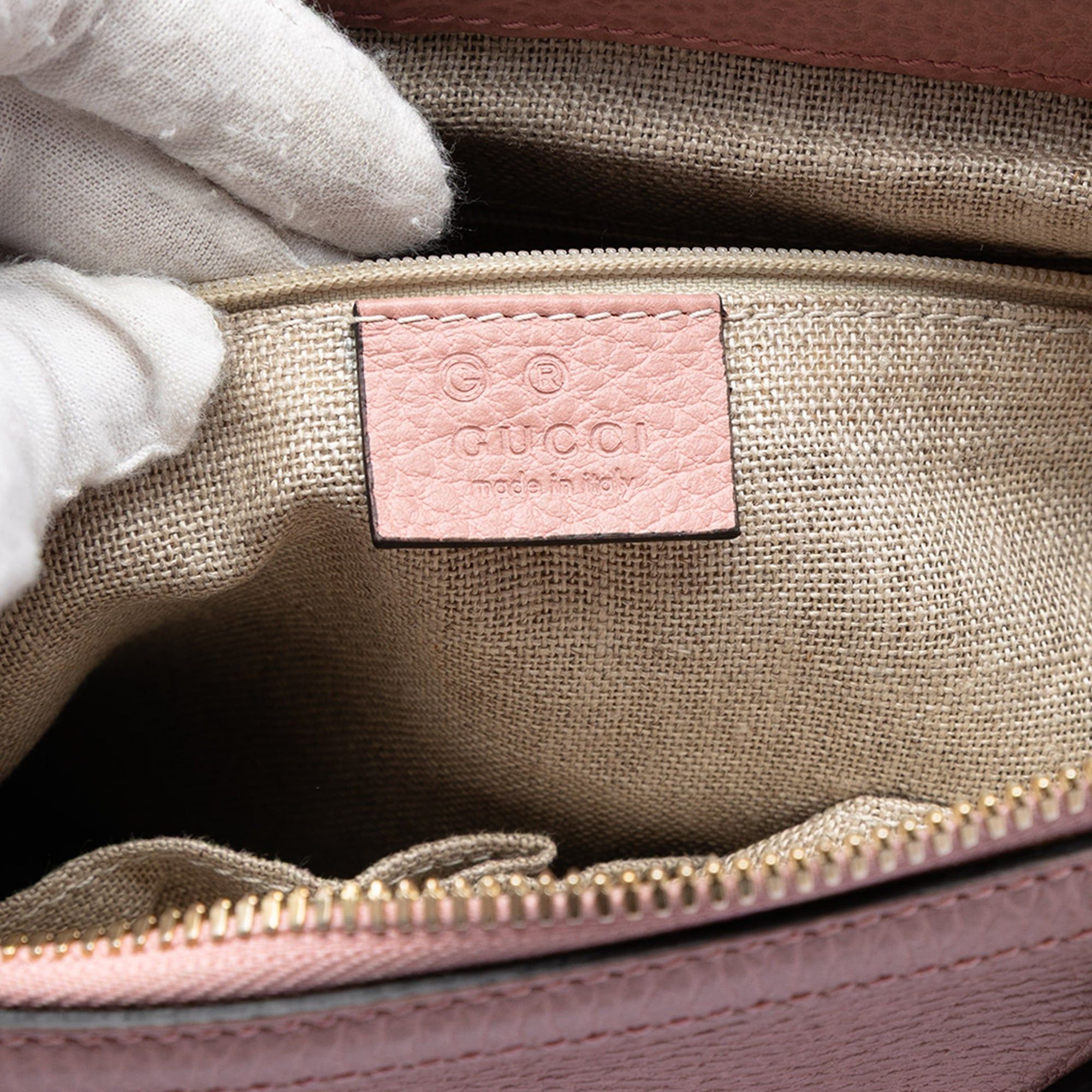 Gucci Dollar Calfskin GG Charm Satchel Size ONE SIZE - 5 Thumbnail