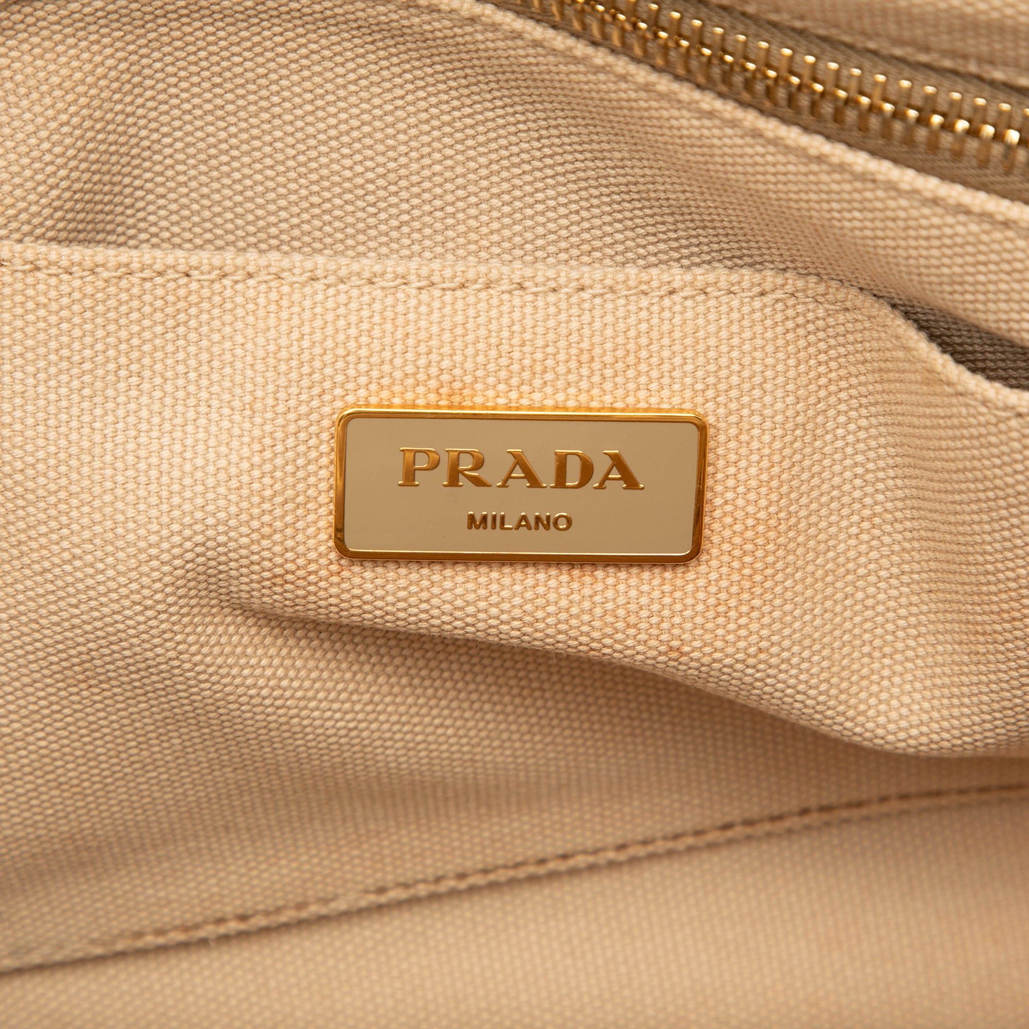 Prada Canvas Canapa Bijoux Satchel Size ONE SIZE - 5 Thumbnail