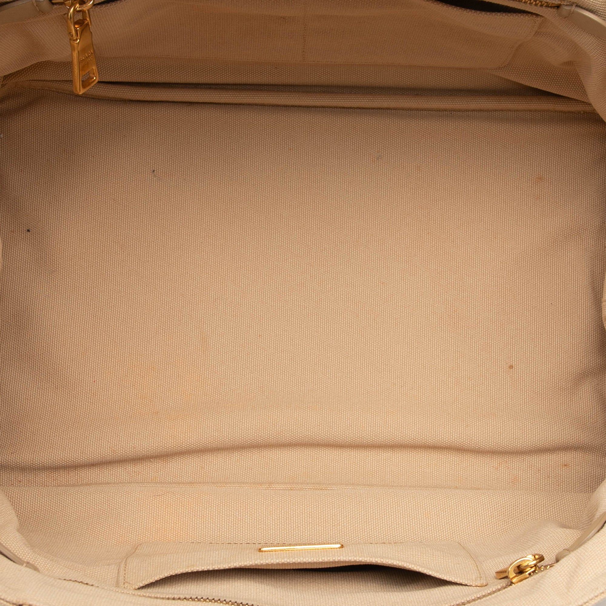Prada Canvas Canapa Bijoux Satchel Size ONE SIZE - 4 Thumbnail