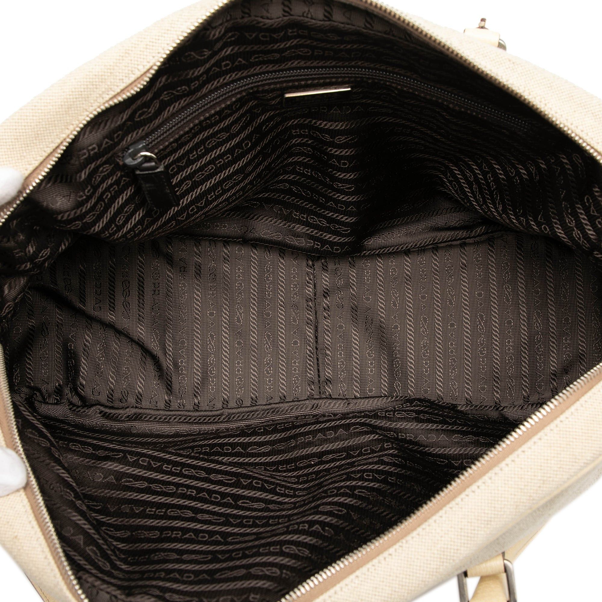 Prada Canvas Shoulder Bag Size ONE SIZE - 4 Thumbnail