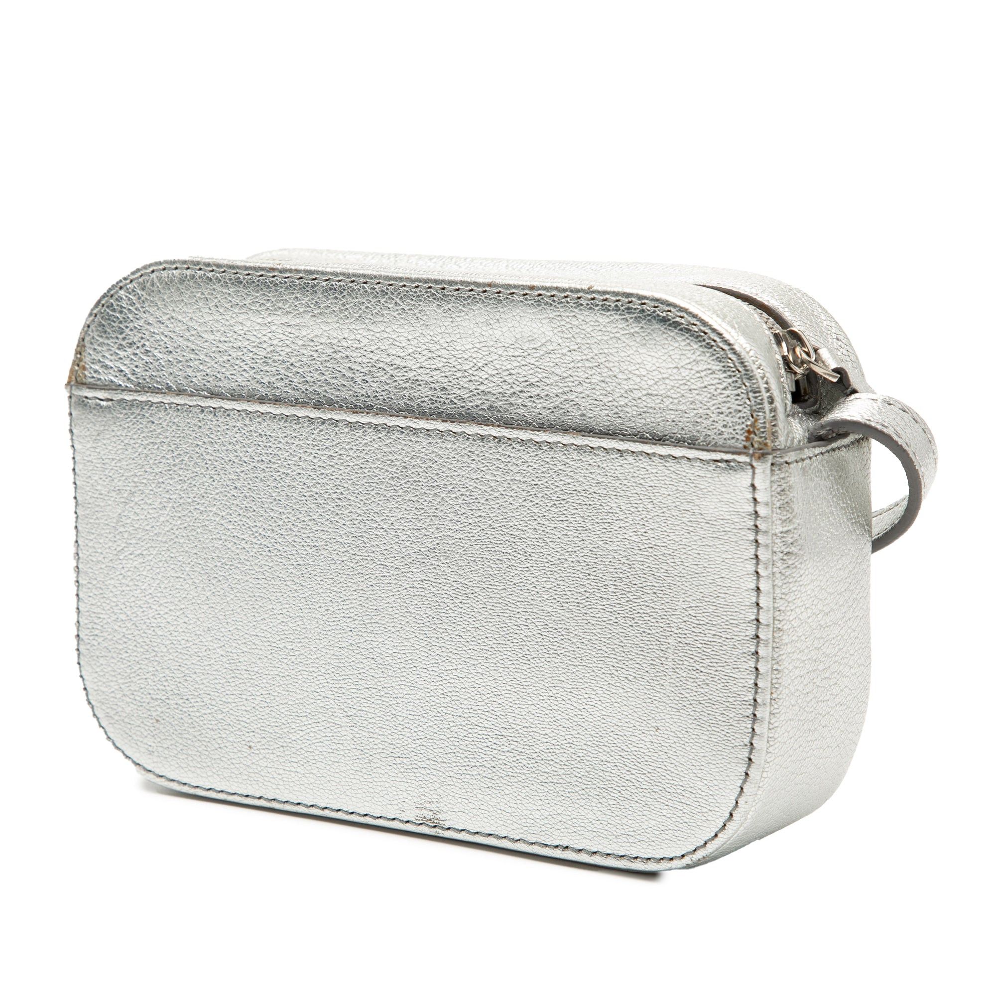 Balenciaga XS Metallic Leather Everyday Camera Bag Size ONE SIZE - 2 Thumbnail