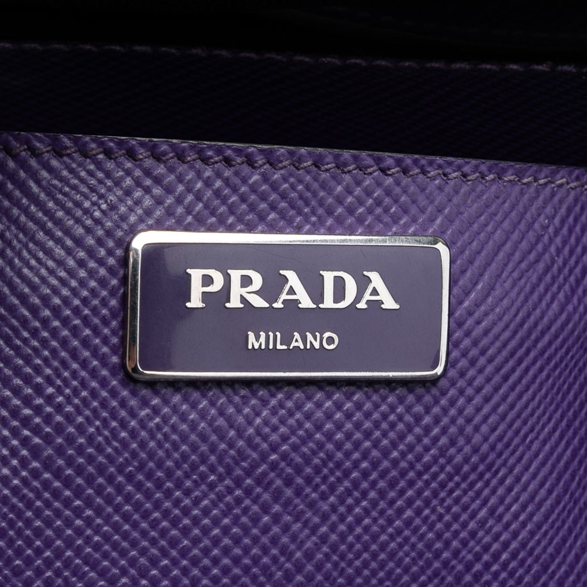 Prada Saffiano Cuir Turnlock Twin Satchel Size ONE SIZE - 5 Thumbnail