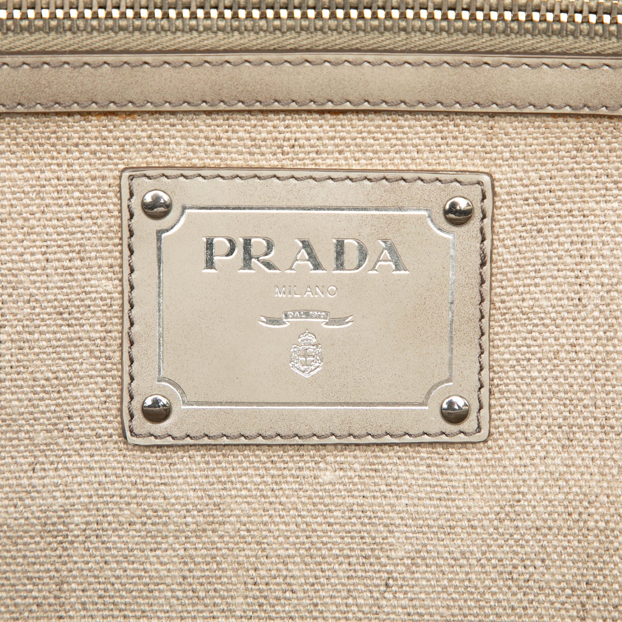 Prada Canvas Canapa Mistolino Frame Satchel Size ONE SIZE - 5 Thumbnail