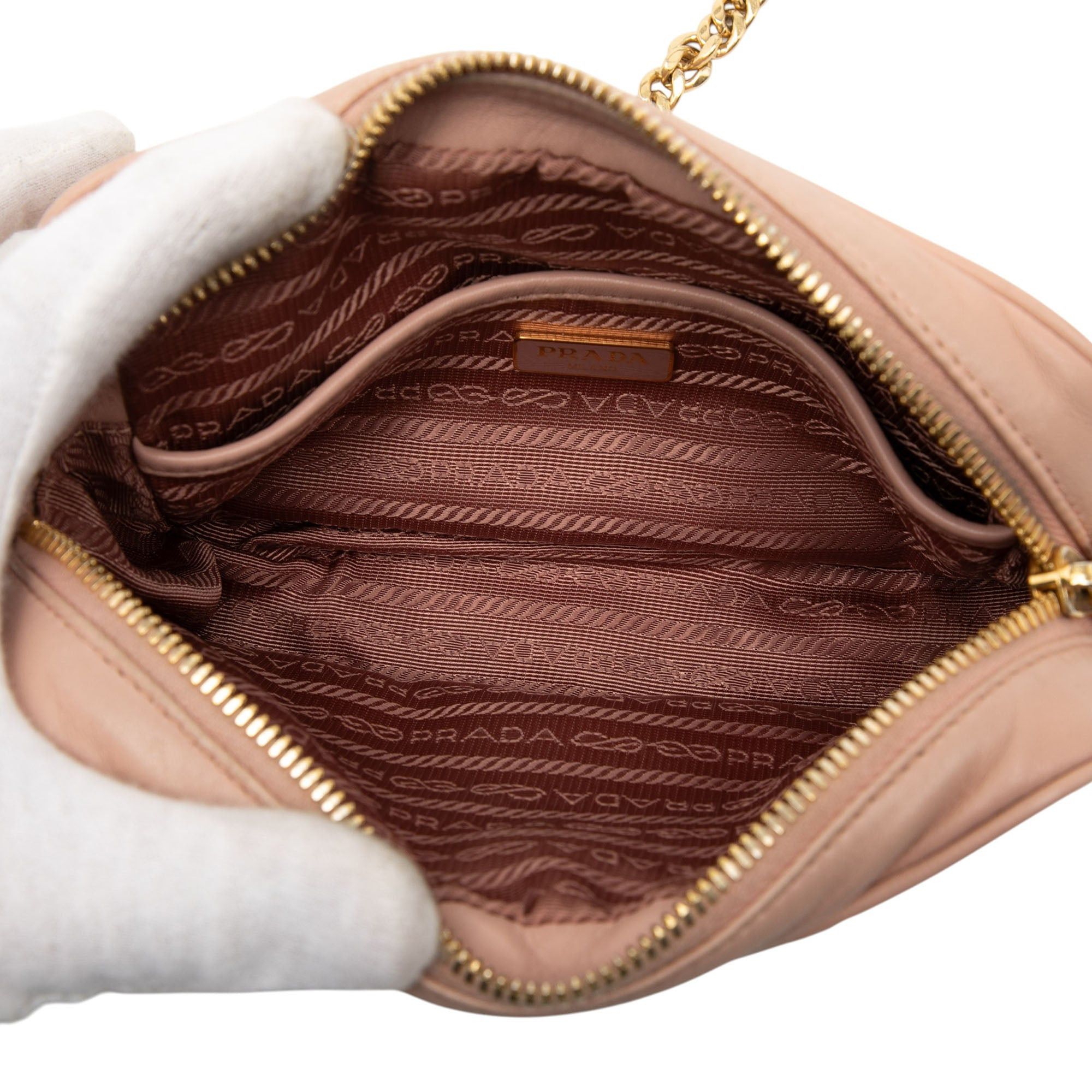 Prada Nappa Gaufre Camera Bag Size ONE SIZE - 4 Thumbnail