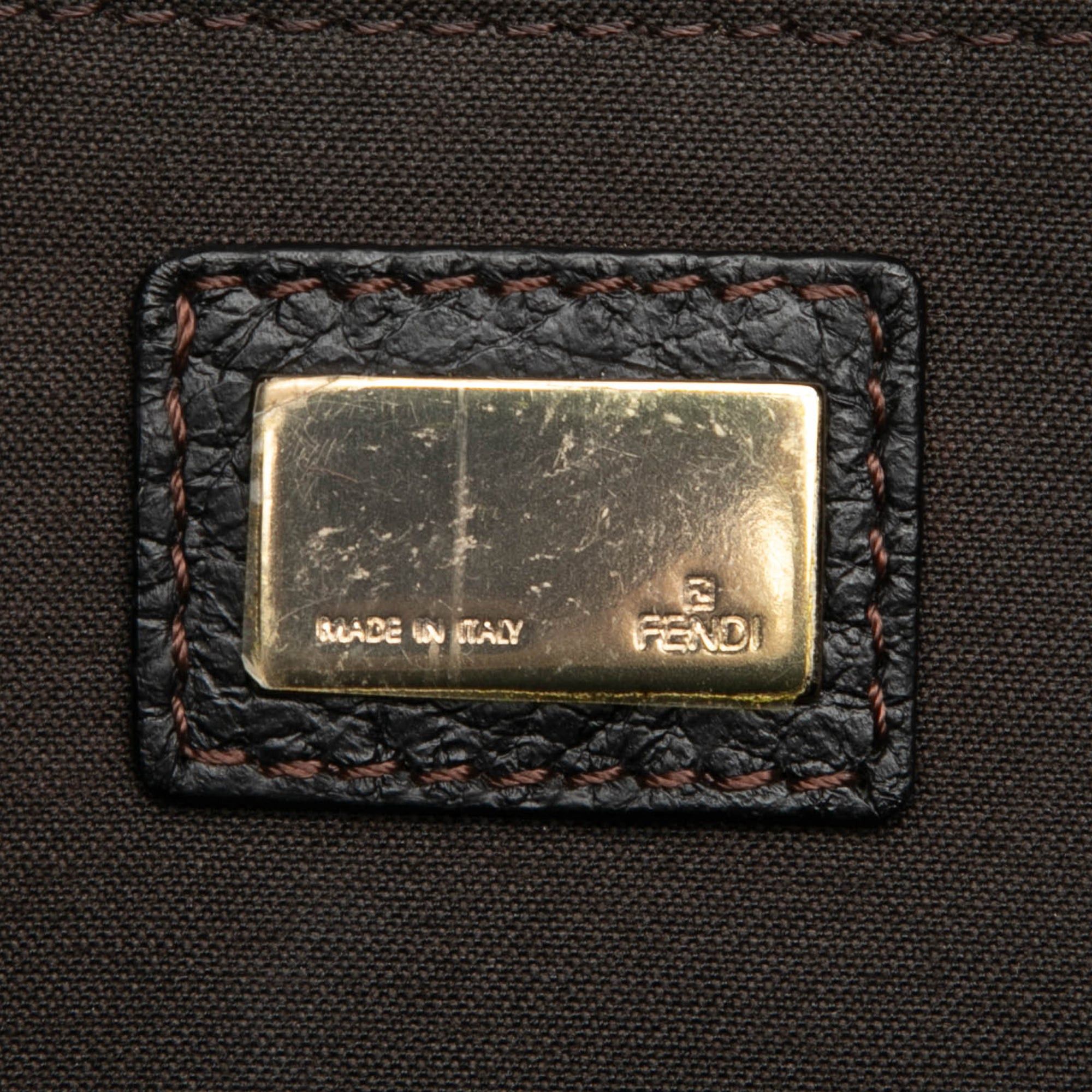 Fendi Zucchino Canvas F Charm Crossbody Size ONE SIZE - 5 Thumbnail