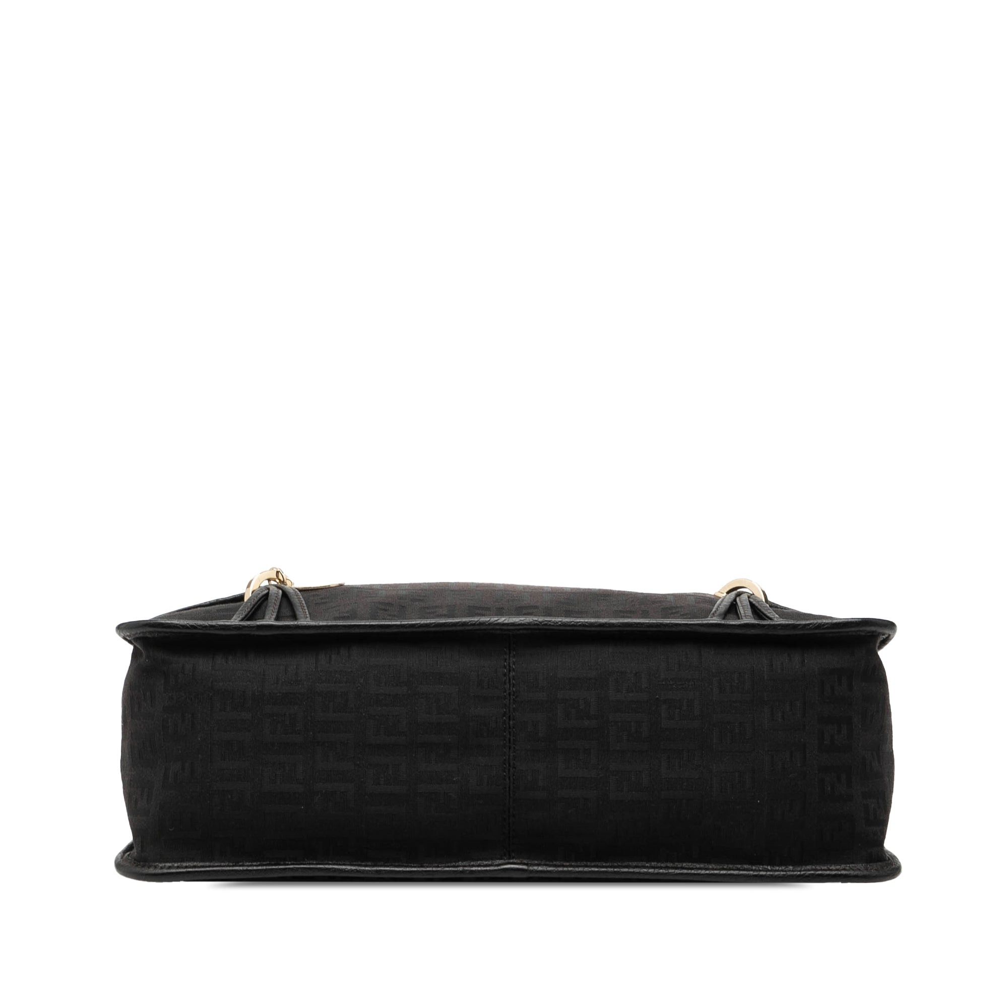 Fendi Zucchino Canvas F Charm Crossbody Size ONE SIZE - 3 Thumbnail