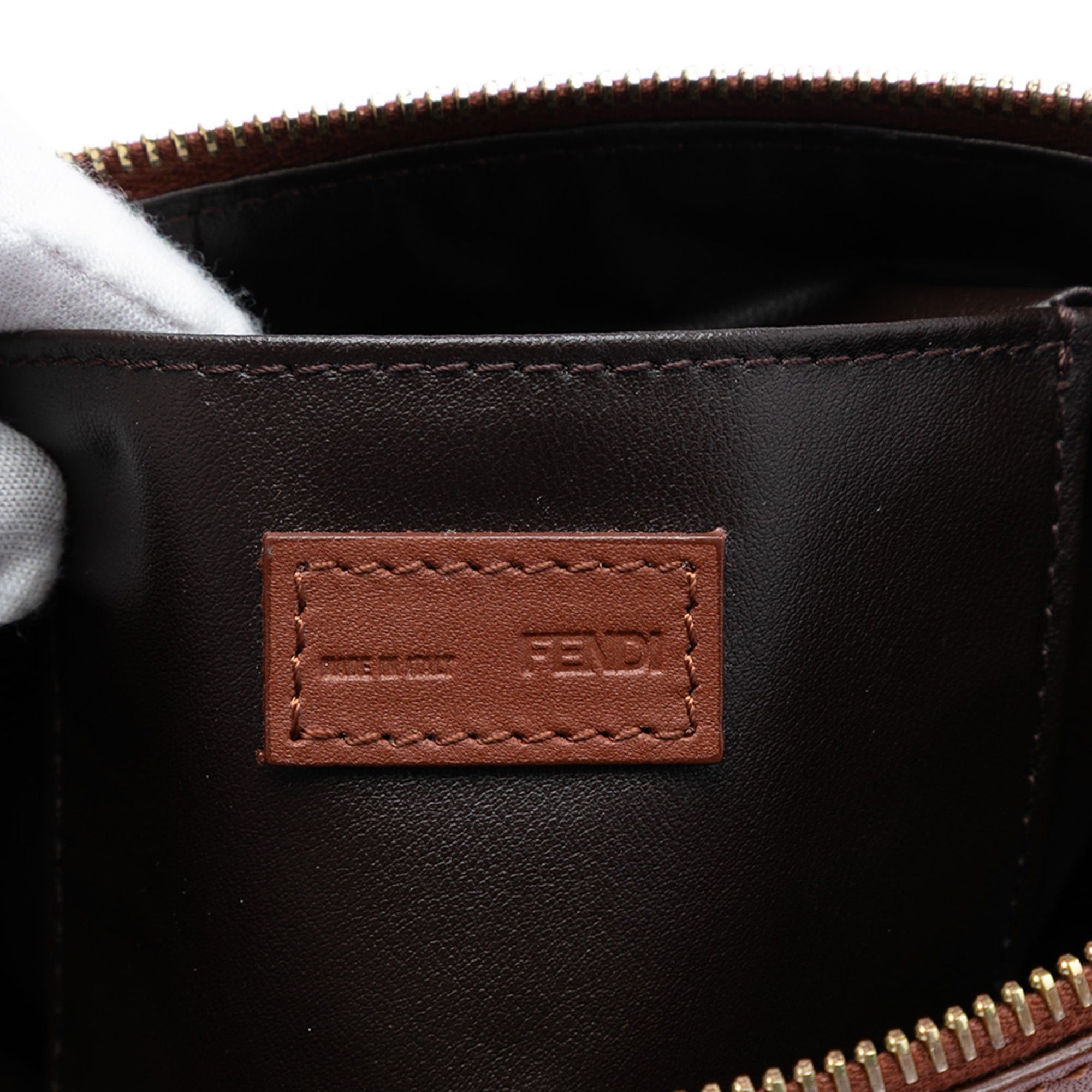 Fendi Pequin Canvas Clutch Size ONE SIZE - 5 Thumbnail