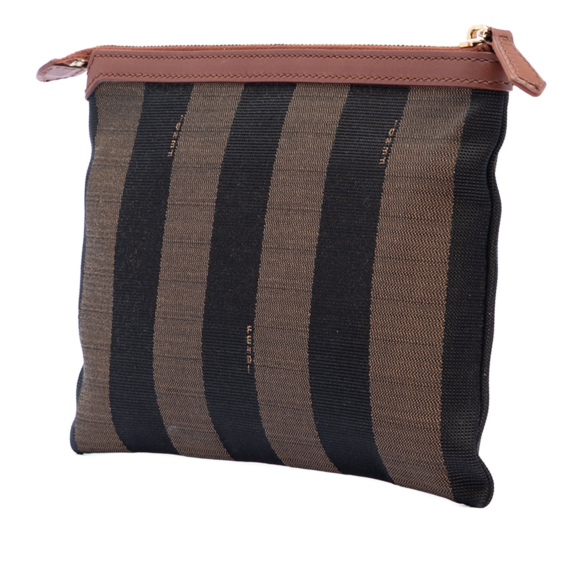 Fendi Pequin Canvas Clutch Size ONE SIZE - 2 Thumbnail
