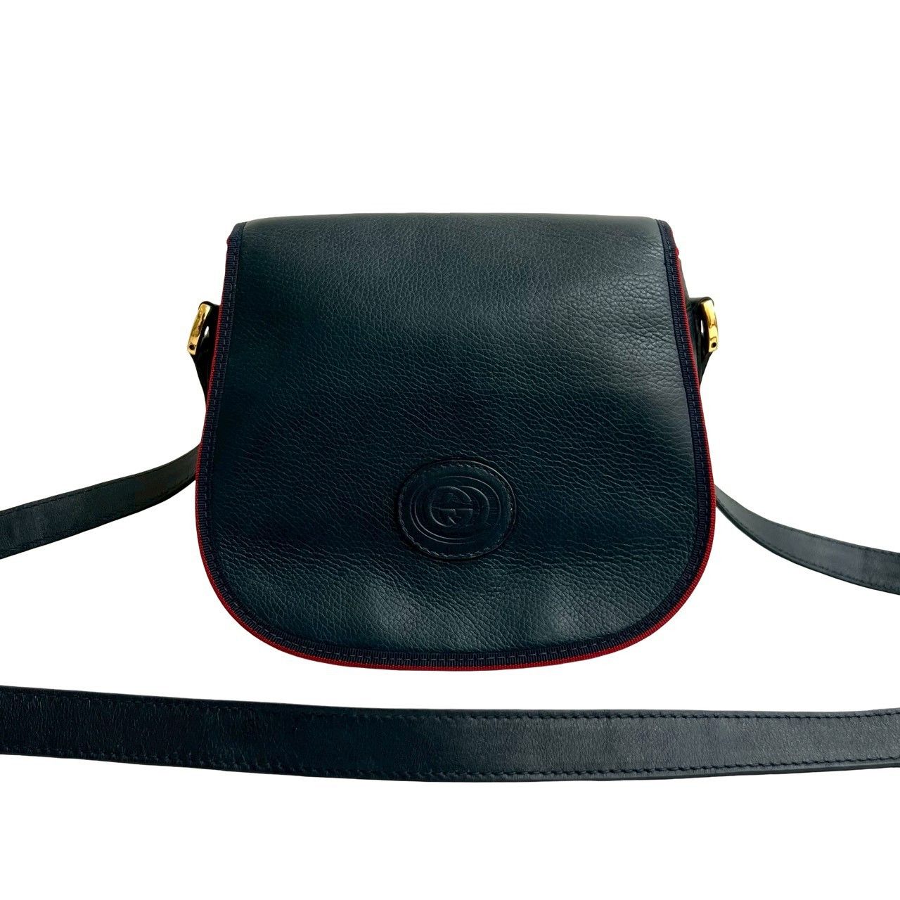 Gucci Gucci Gucci Leather Shoulder Bag Leather Shoulder Bag DUTY FREE for USA Size ONE SIZE - 2 Thumbnail