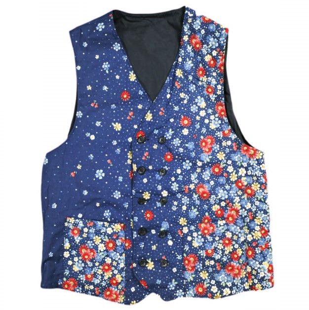 Engineered Garments Engineered Garments Engineered Garments Reversible vest High Count Twill Vest Textile Tops DUTY FREE for USA Size ONE SIZE - 3 Thumbnail