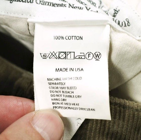 Engineered Garments Engineered Garments Engineered Garments Ground Pant 8W Corduroy Pants Textile Pants DUTY FREE for USA Size ONE SIZE - 8 Thumbnail