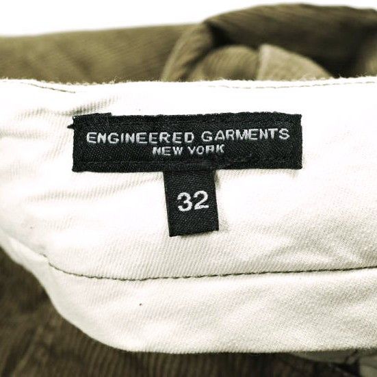 Engineered Garments Engineered Garments Engineered Garments Ground Pant 8W Corduroy Pants Textile Pants DUTY FREE for USA Size ONE SIZE - 7 Thumbnail