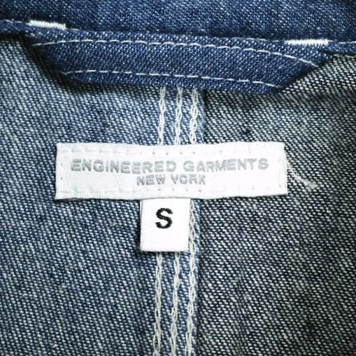 Engineered Garments Engineered Garments Engineered Garments Logger Jacket Washed 8oz Denim Jacket Textile Outerwear DUTY FREE for USA Size ONE SIZE - 4 Thumbnail