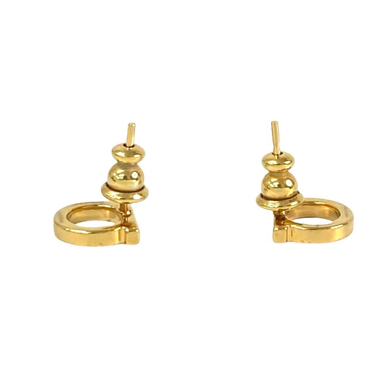 Salvatore Ferragamo Salvatore Ferragamo Salvatore Ferragamo Gancini Earrings Metal Earrings DUTY FREE for USA Size ONE SIZE - 4 Thumbnail
