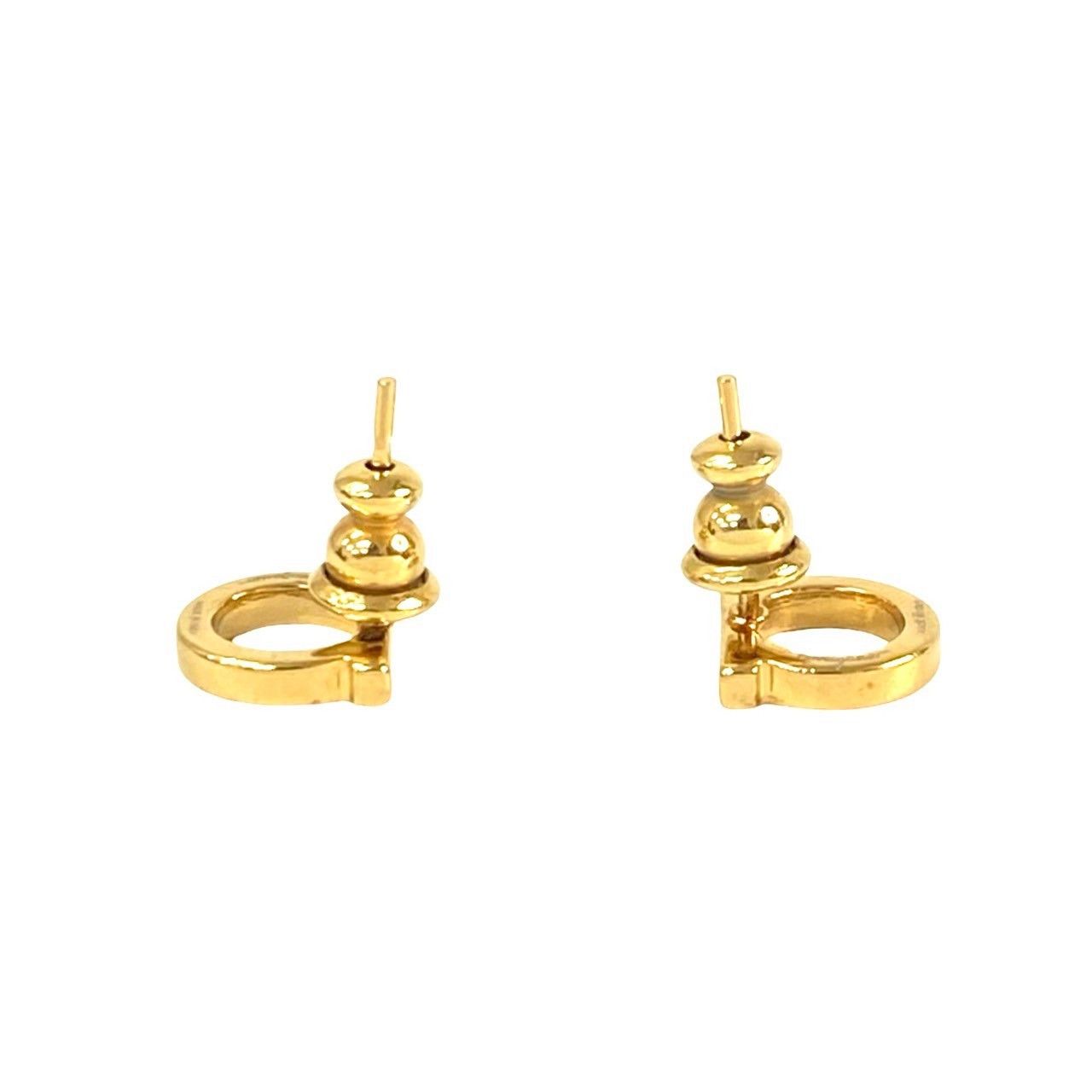 Salvatore Ferragamo Salvatore Ferragamo Salvatore Ferragamo Gancini Earrings Metal Earrings DUTY FREE for USA Size ONE SIZE - 5 Thumbnail