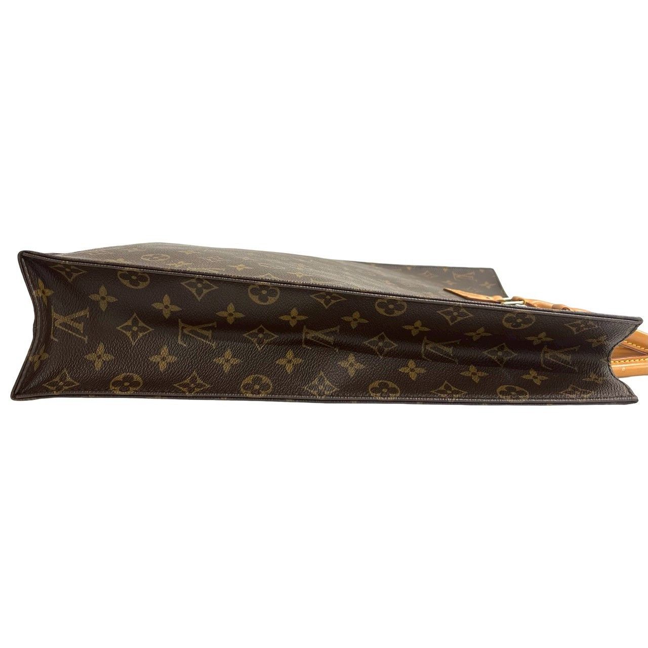 Louis Vuitton Louis Vuitton Louis Vuitton Sac Plat Monogram Handbag Leather Tote Bag DUTY FREE for USA Size ONE SIZE - 7 Thumbnail