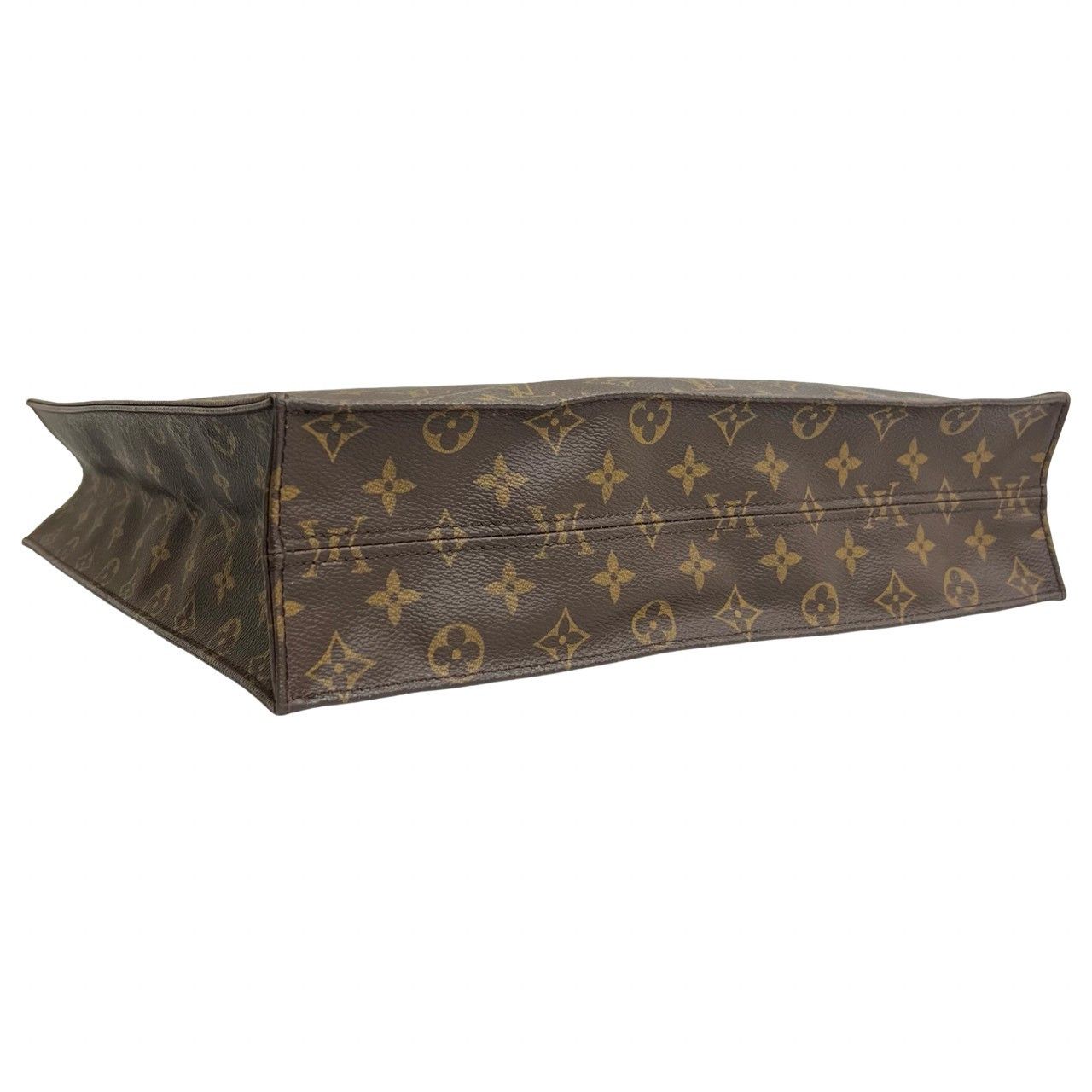 Louis Vuitton Louis Vuitton Louis Vuitton Sac Plat Monogram Handbag Leather Tote Bag DUTY FREE for USA Size ONE SIZE - 8 Thumbnail