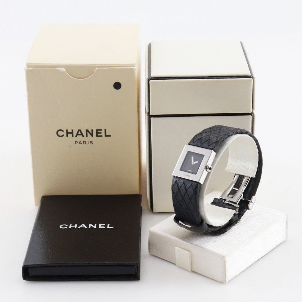 Chanel Chanel Chanel Matelasse Stainless Steel Watch Metal Quartz H0009 DUTY FREE for USA Size ONE SIZE - 9 Thumbnail